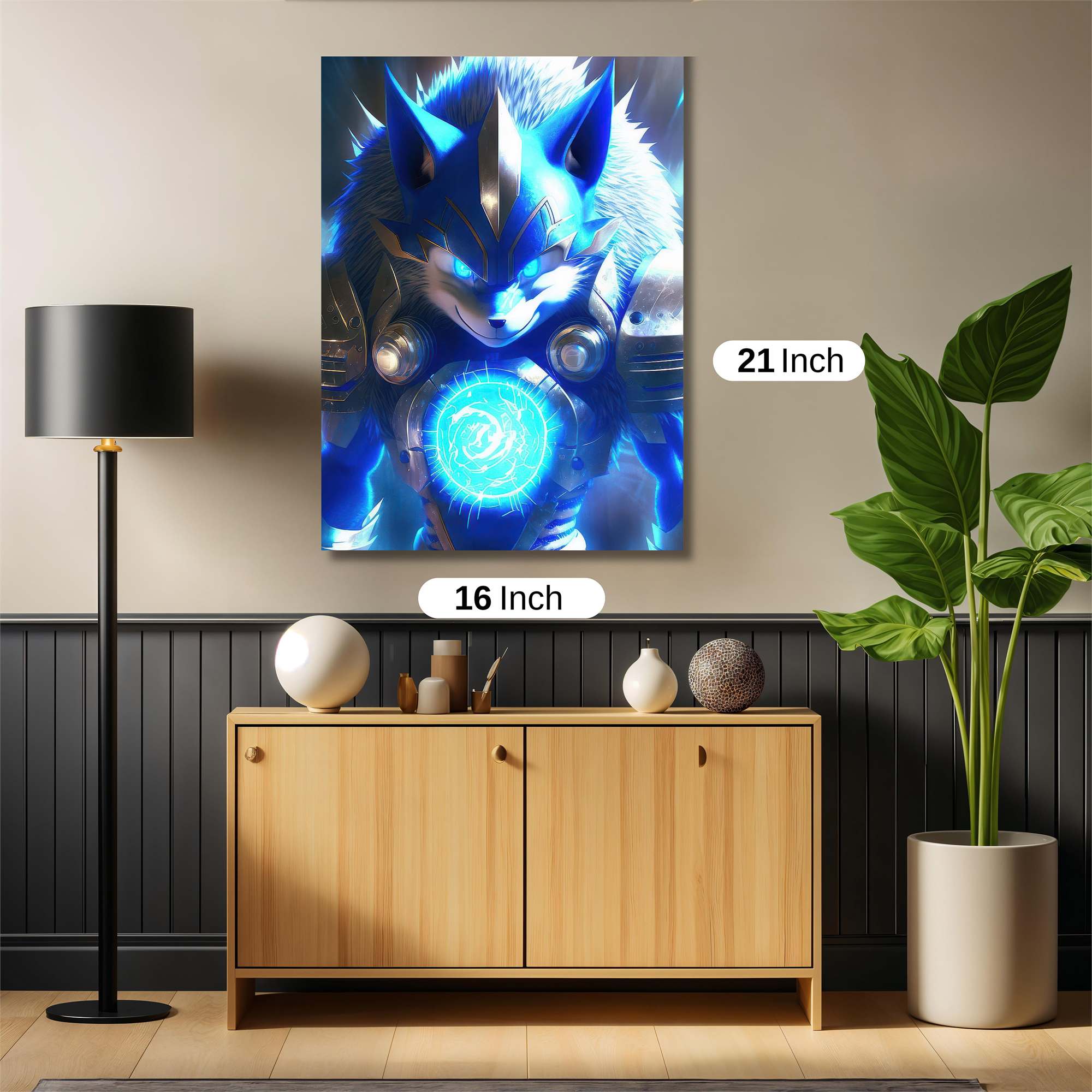 Wolf Radiance Safe Wall Magnetic / M