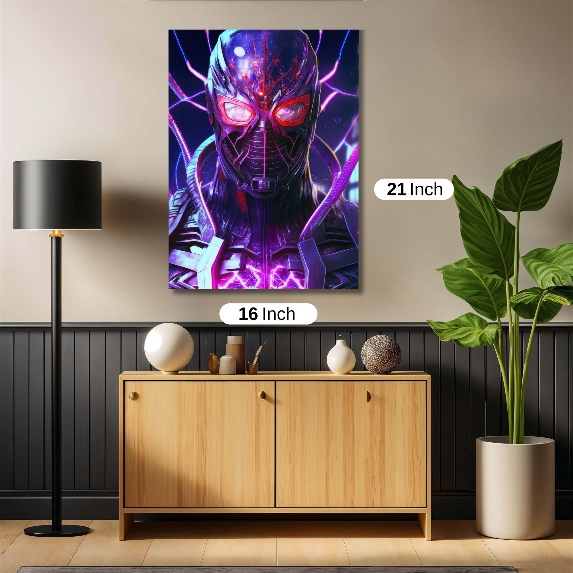 Spider-Menace Safe Wall Magnetic / M