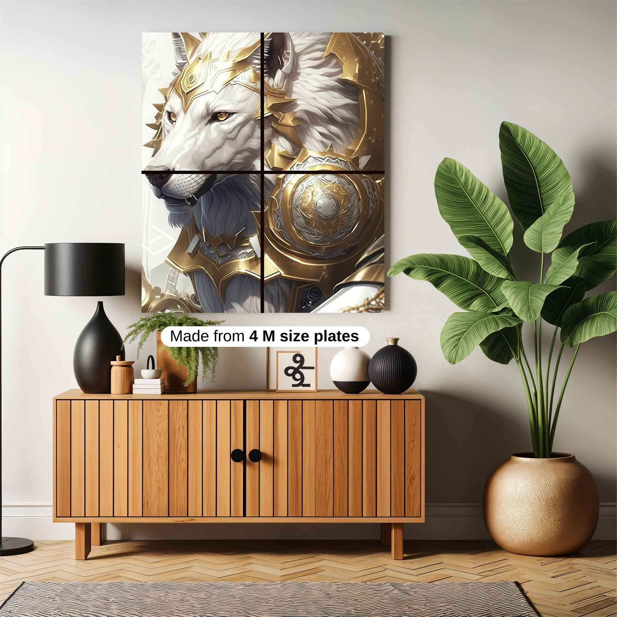 Regal Wolf Safe Wall Magnetic / M