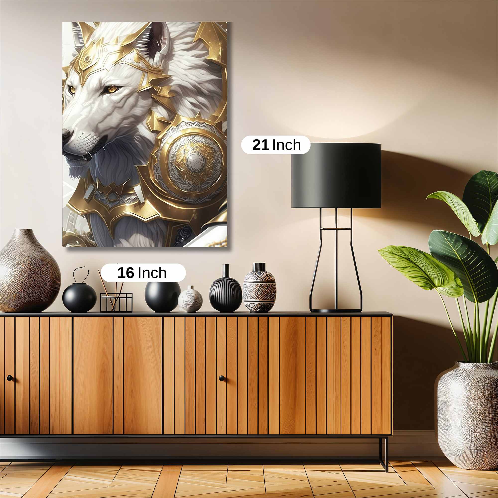 Regal Wolf Safe Wall Magnetic / M