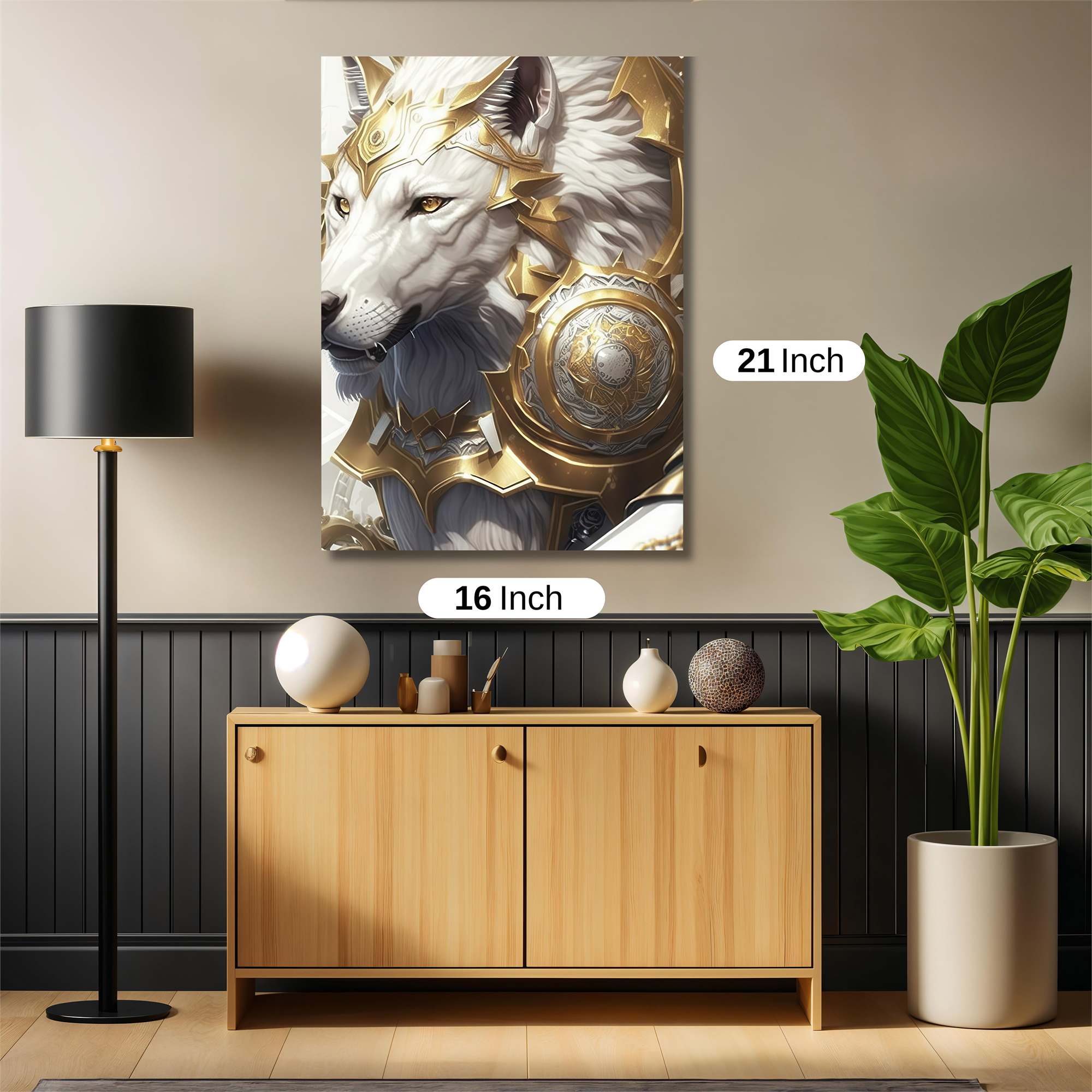 Regal Wolf Safe Wall Magnetic / M