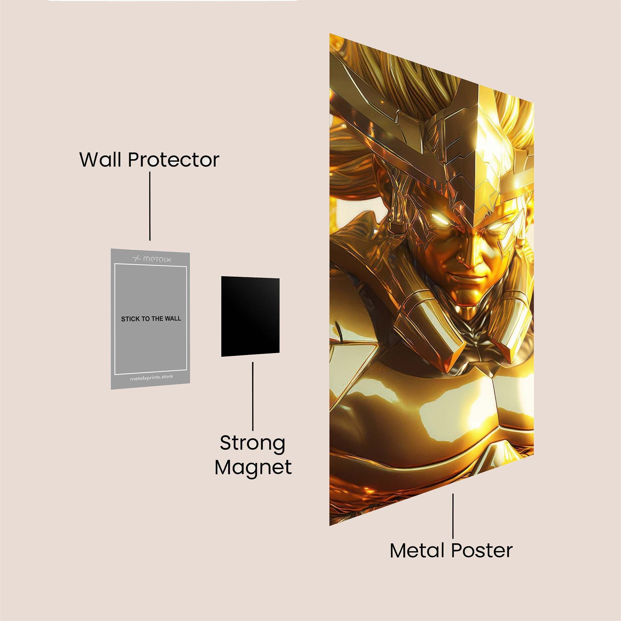 Saga Radiant Safe Wall Magnetic / M