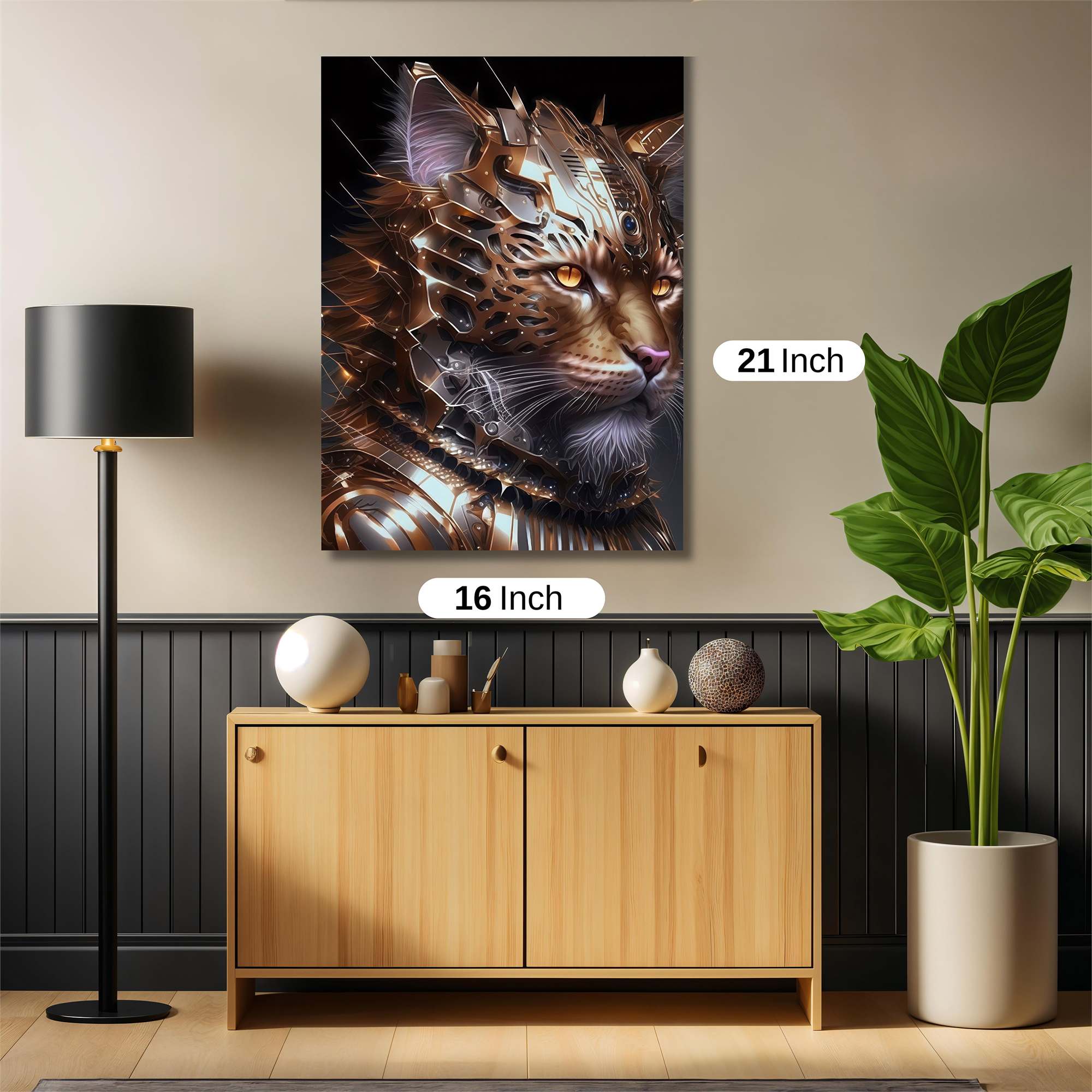 Cybernetic Majesty Safe Wall Magnetic / M