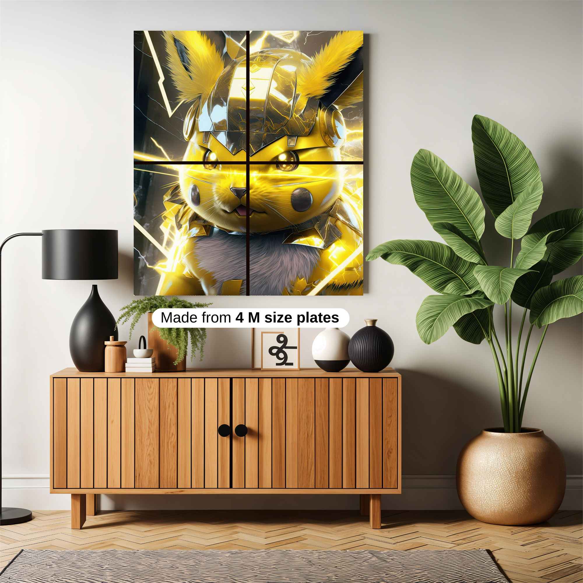 Raichu Radiant Safe Wall Magnetic / M