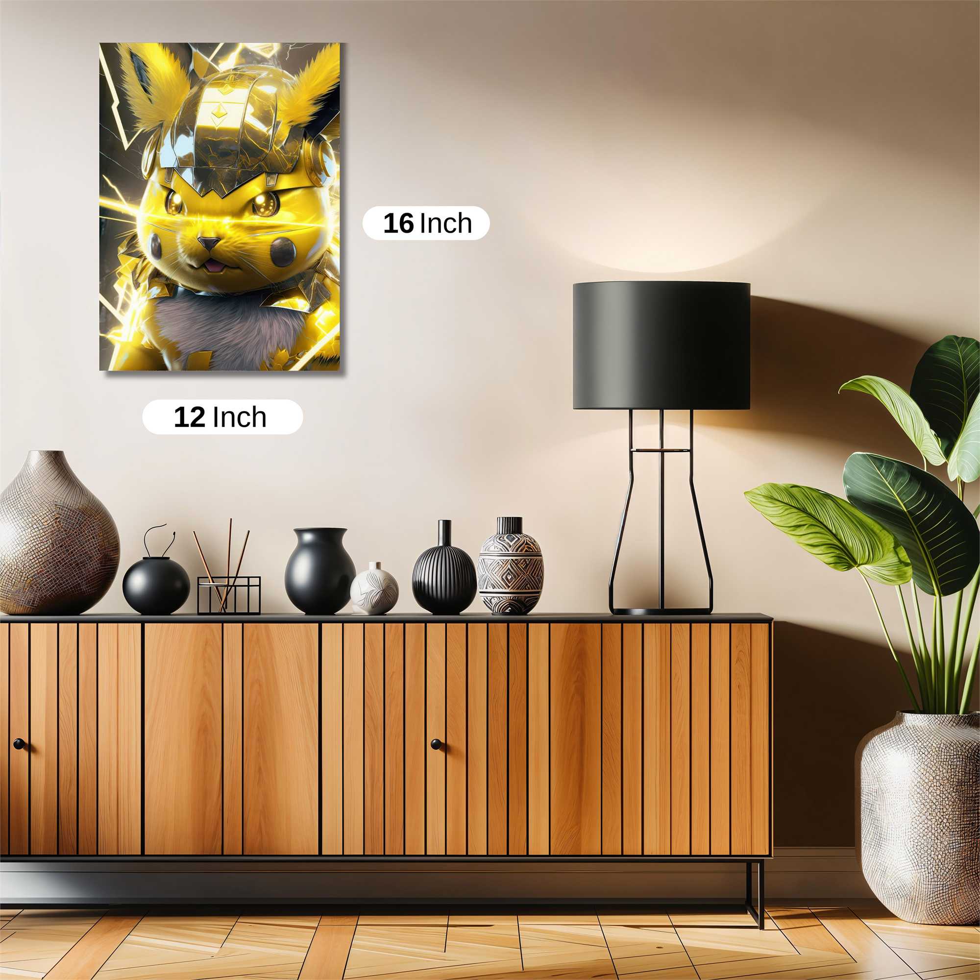 Raichu Radiant Safe Wall Magnetic / M