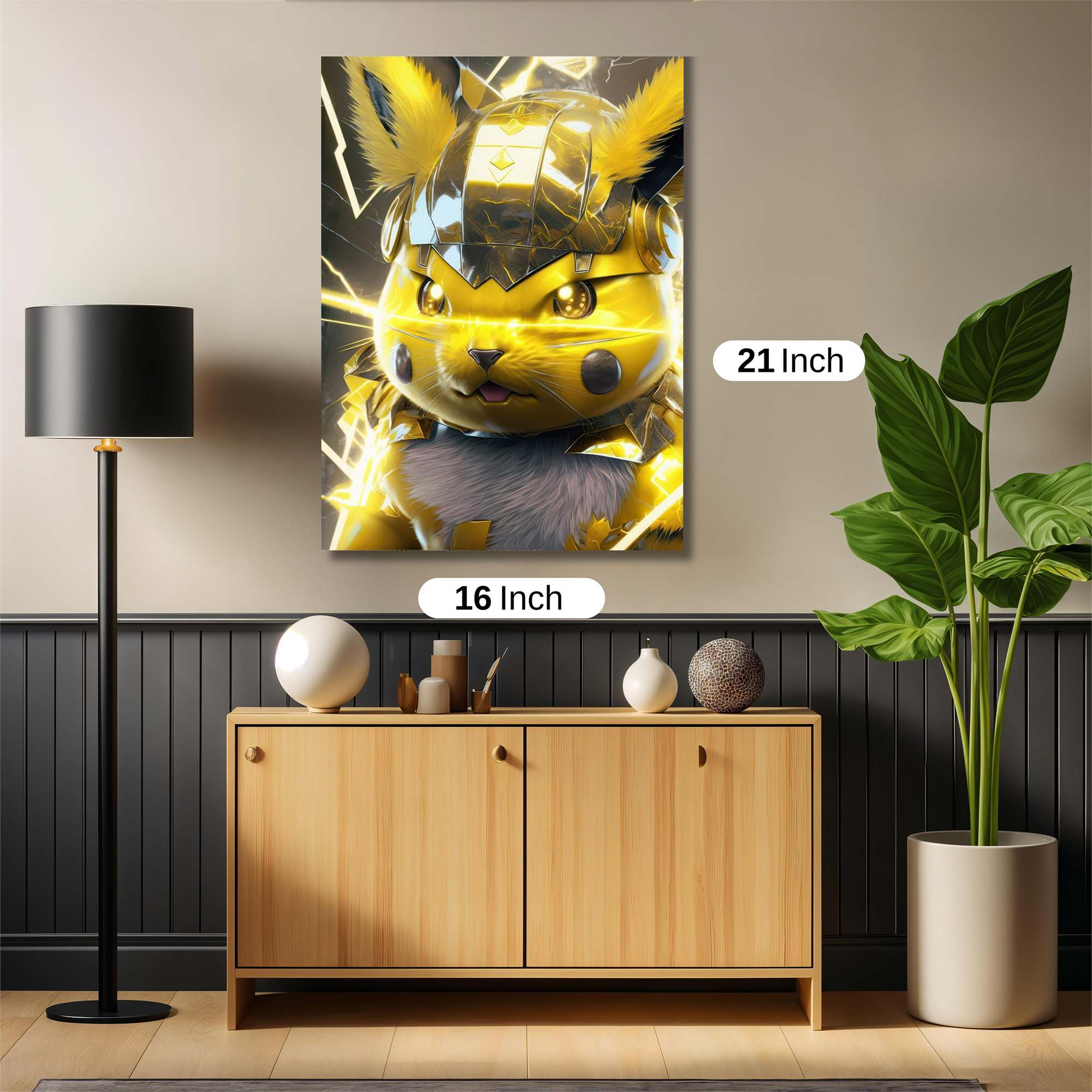Raichu Radiant Safe Wall Magnetic / M