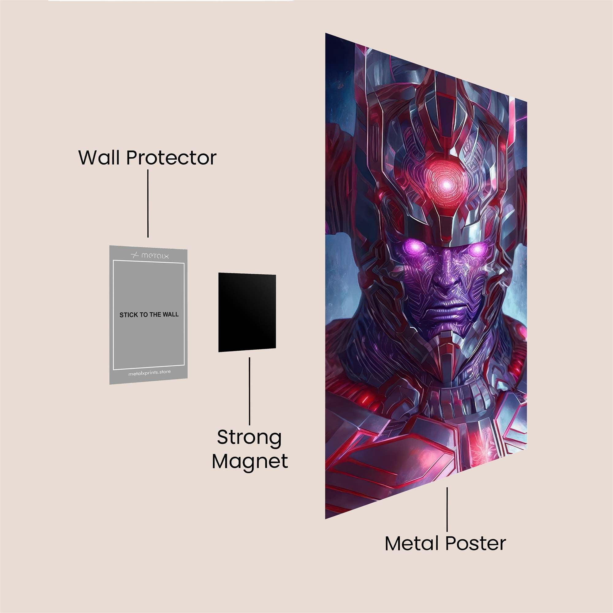 Galactus Omnipotent Safe Wall Magnetic / M