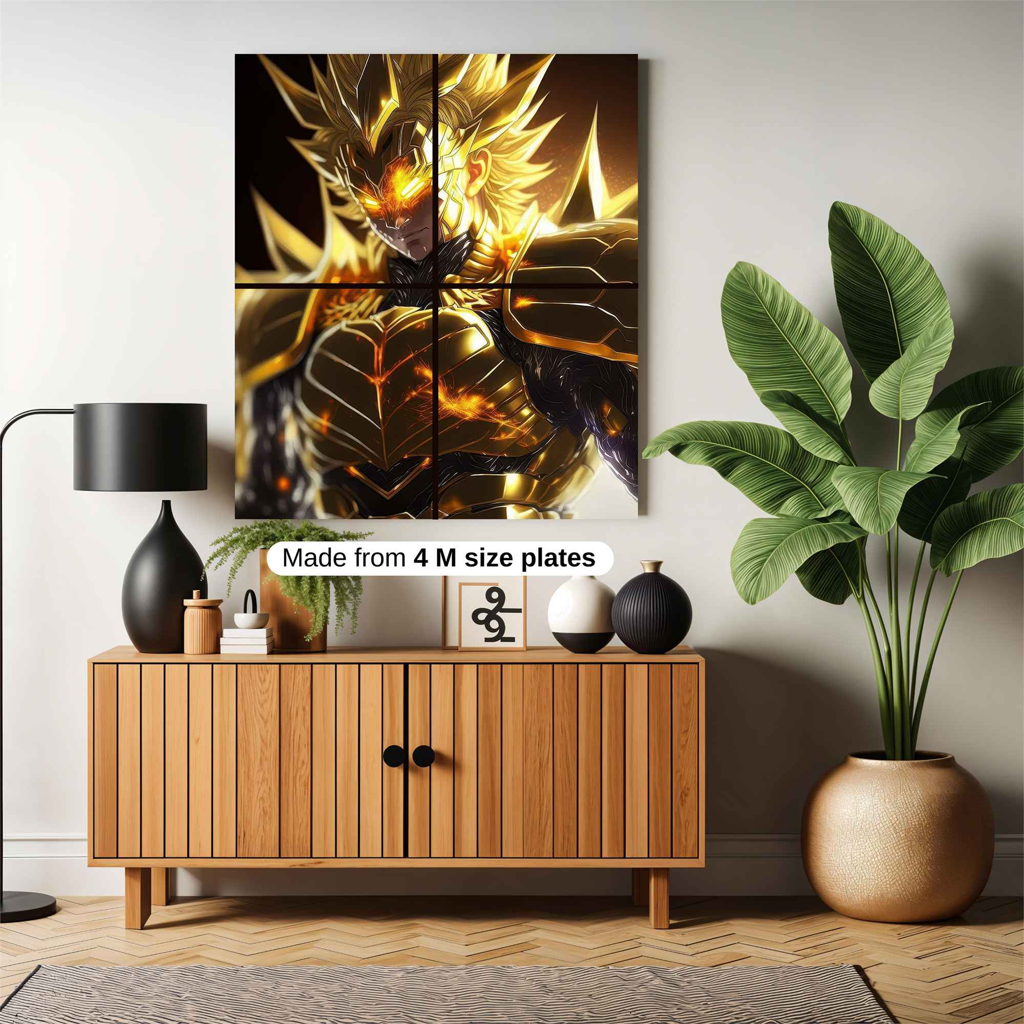Golden Fury Safe Wall Magnetic / M