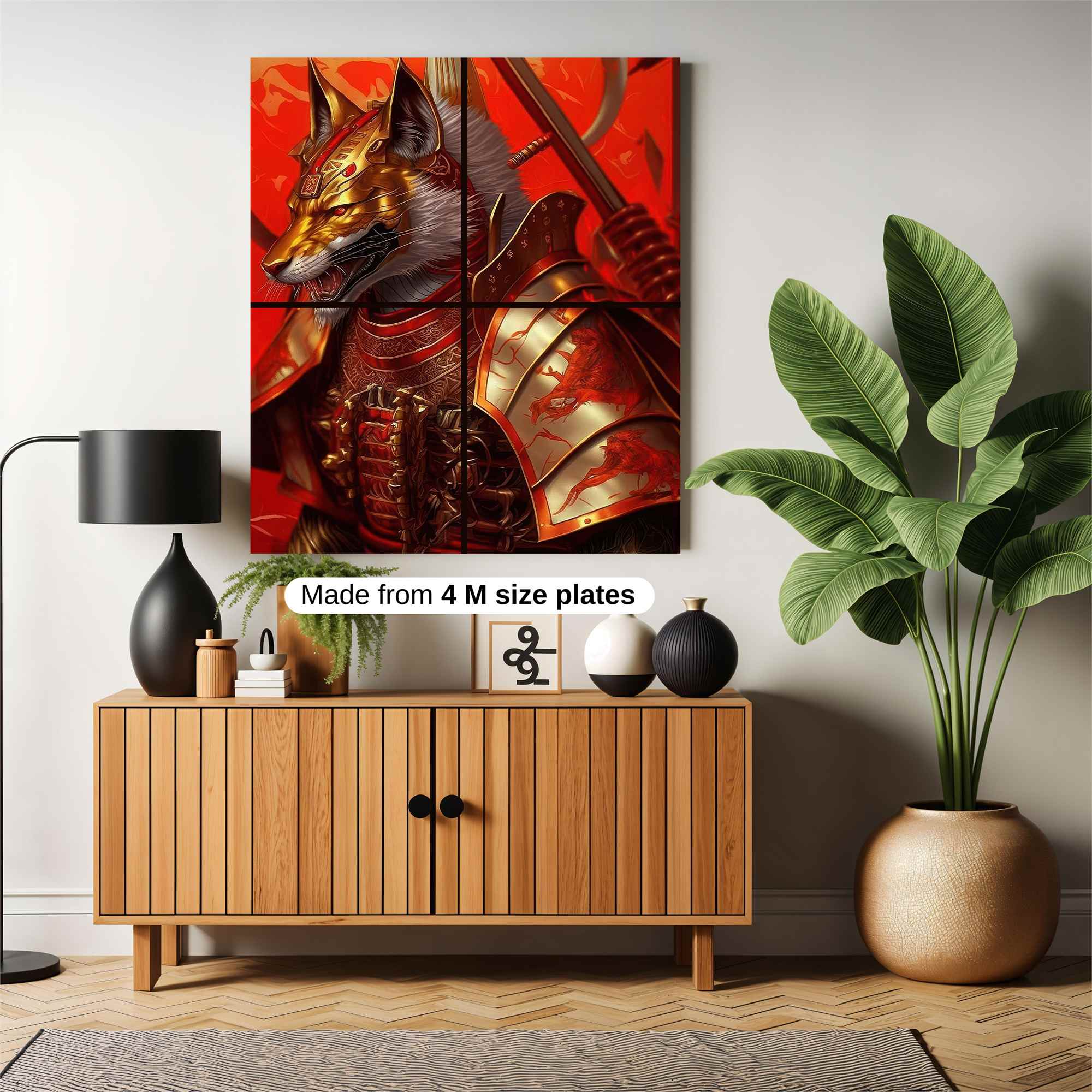 Fox Warrior Safe Wall Magnetic / M