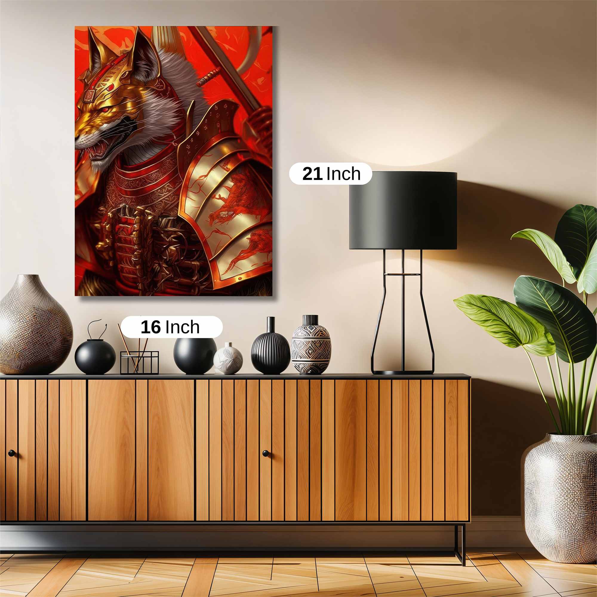 Fox Warrior Safe Wall Magnetic / M