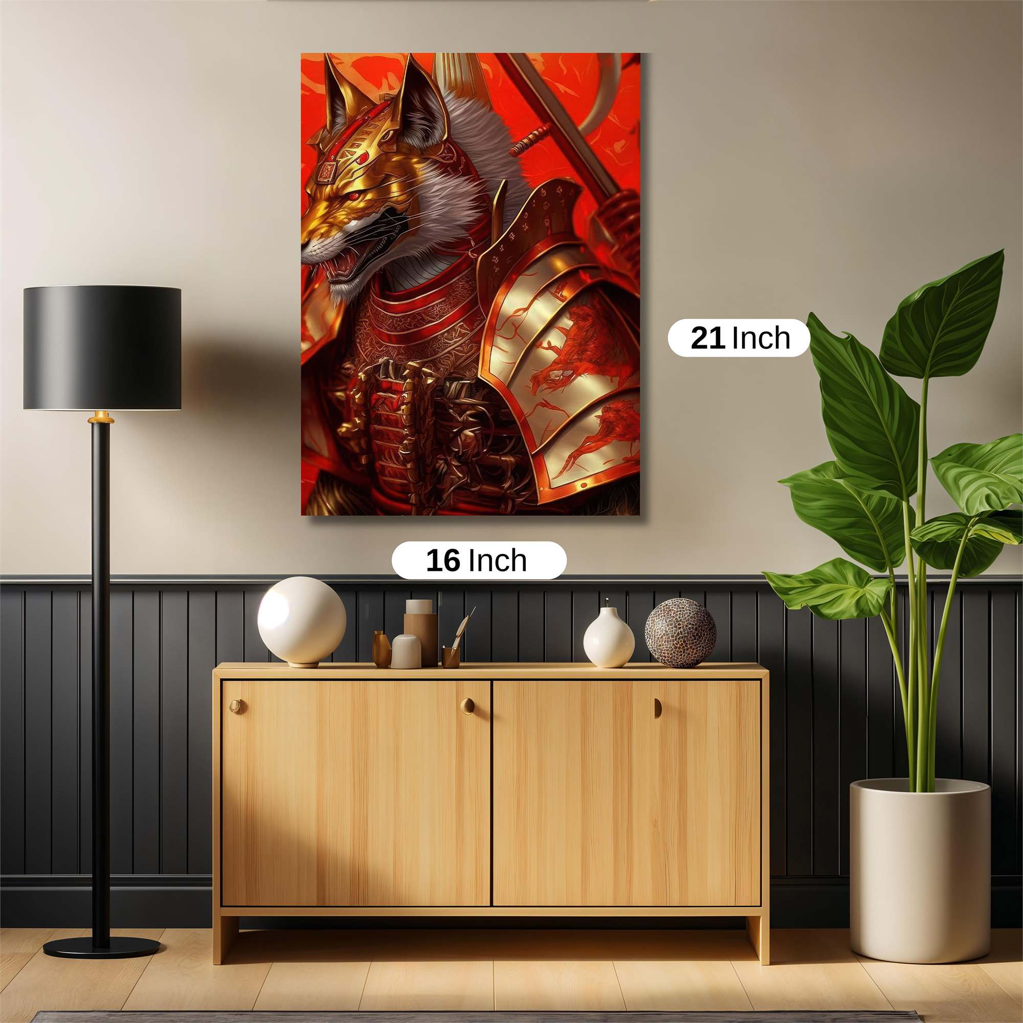 Fox Warrior Safe Wall Magnetic / M