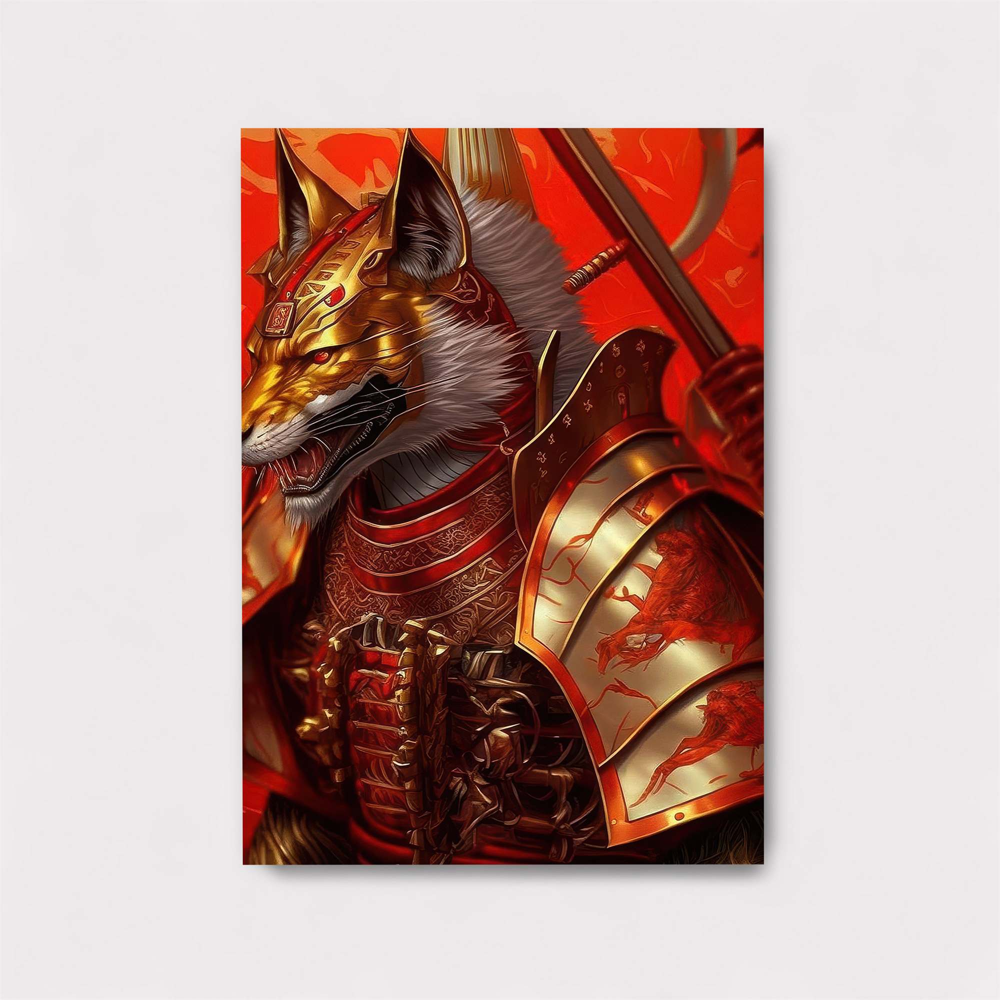 Fox Warrior Safe Wall Magnetic / M