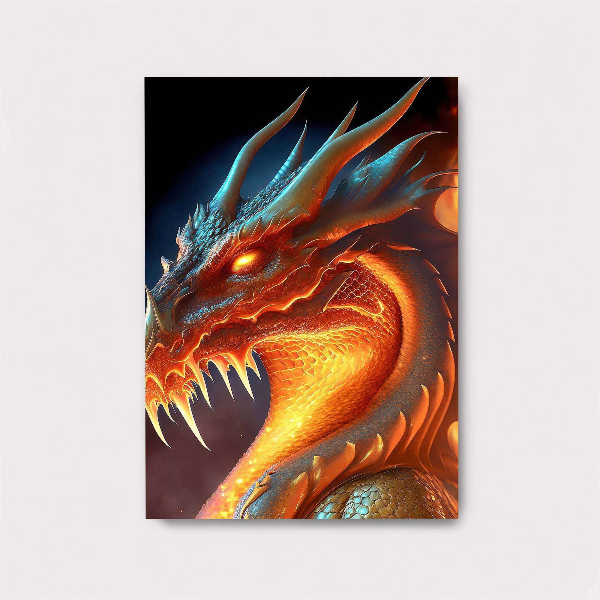 Dragon Inferno Safe Wall Magnetic / M
