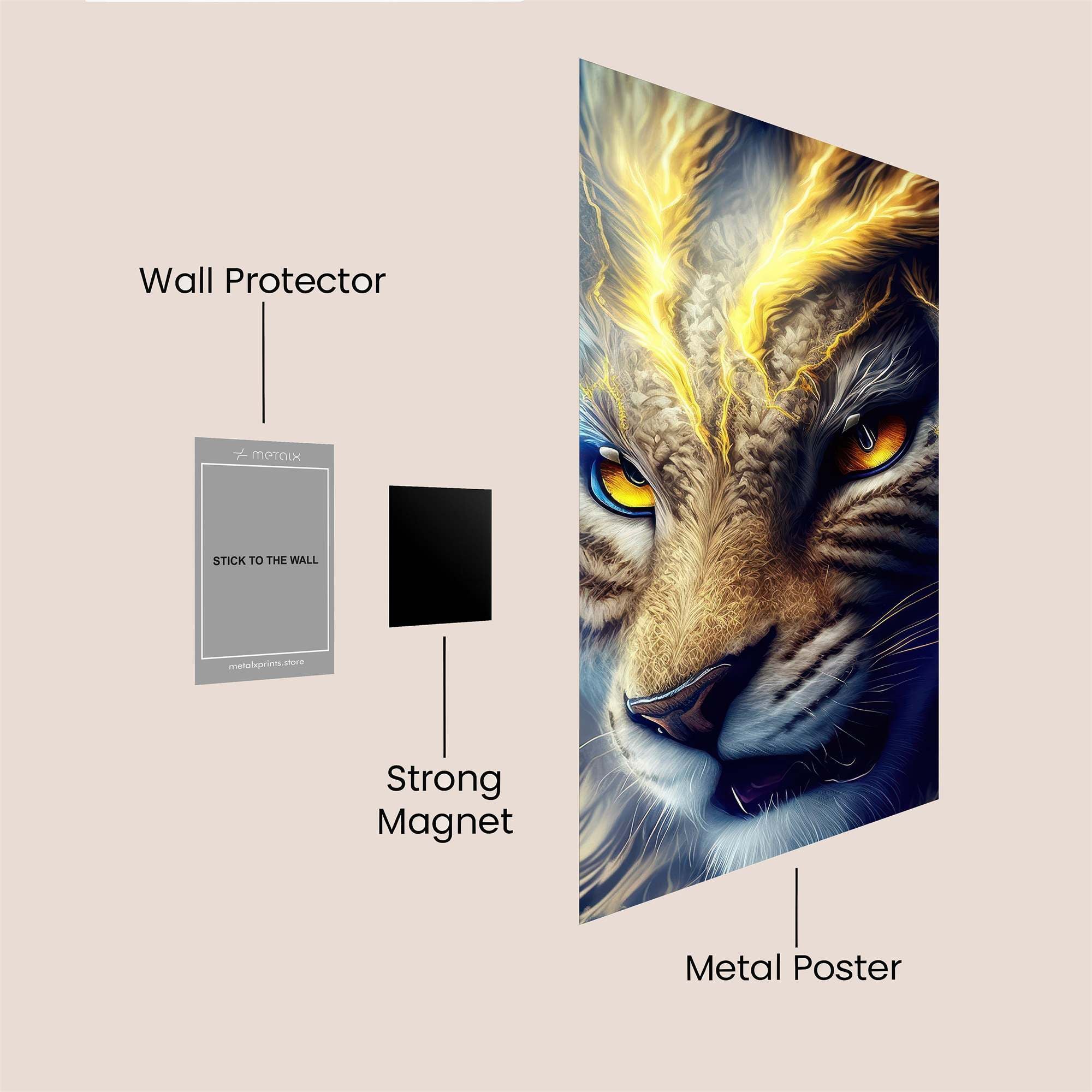 ThunderMajesty Safe Wall Magnetic / M