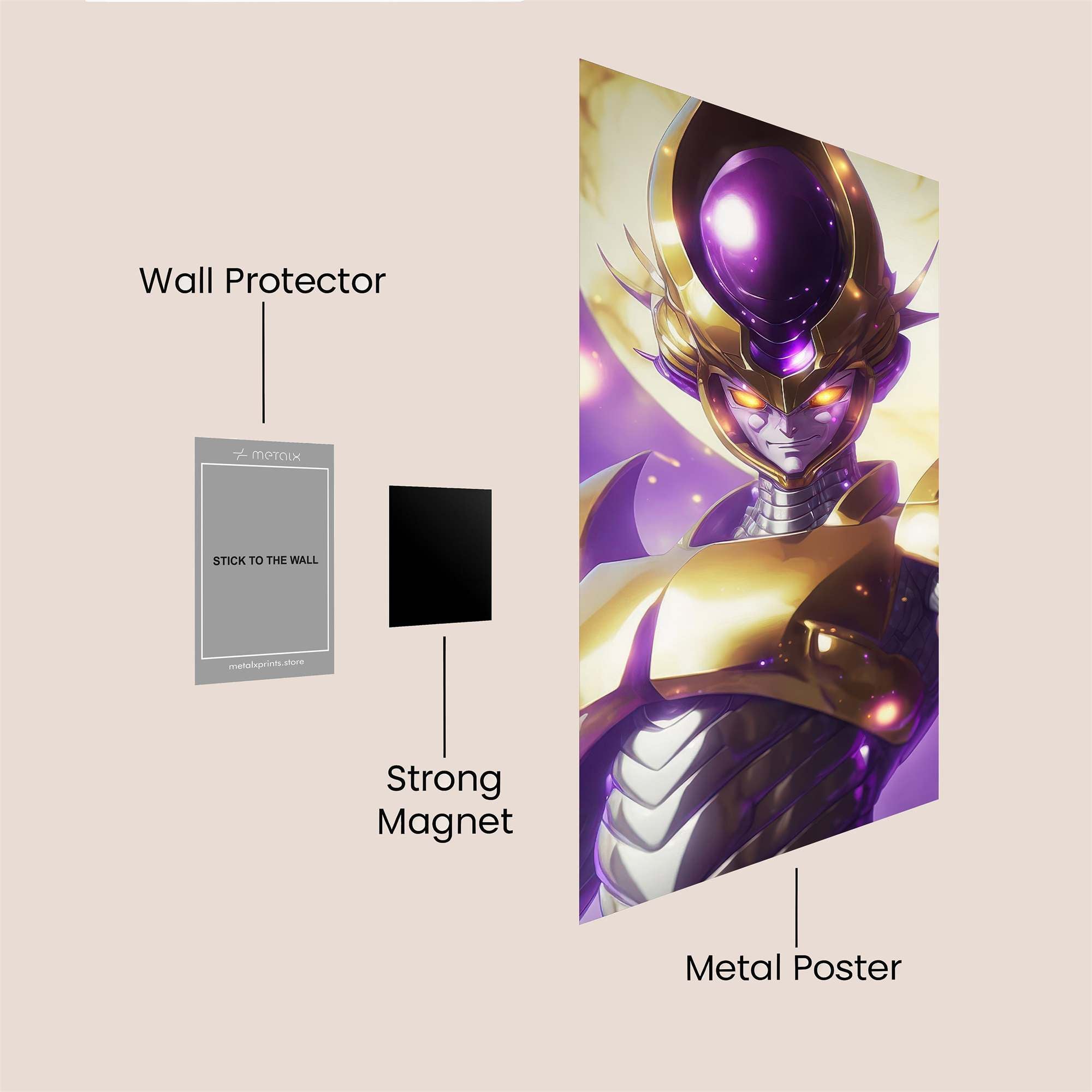 Frieza Majestic Safe Wall Magnetic / M