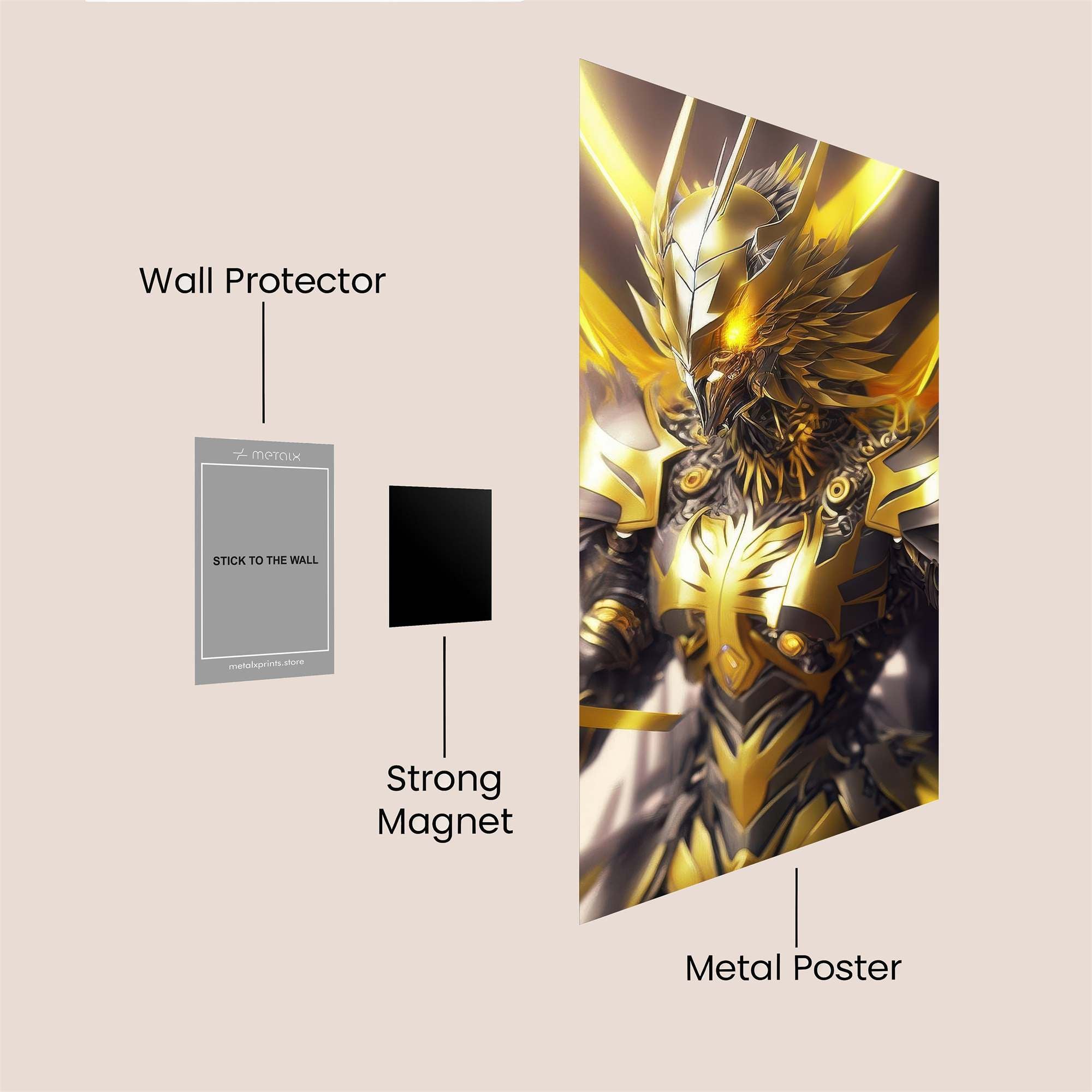 Phoenix Radiant Safe Wall Magnetic / M