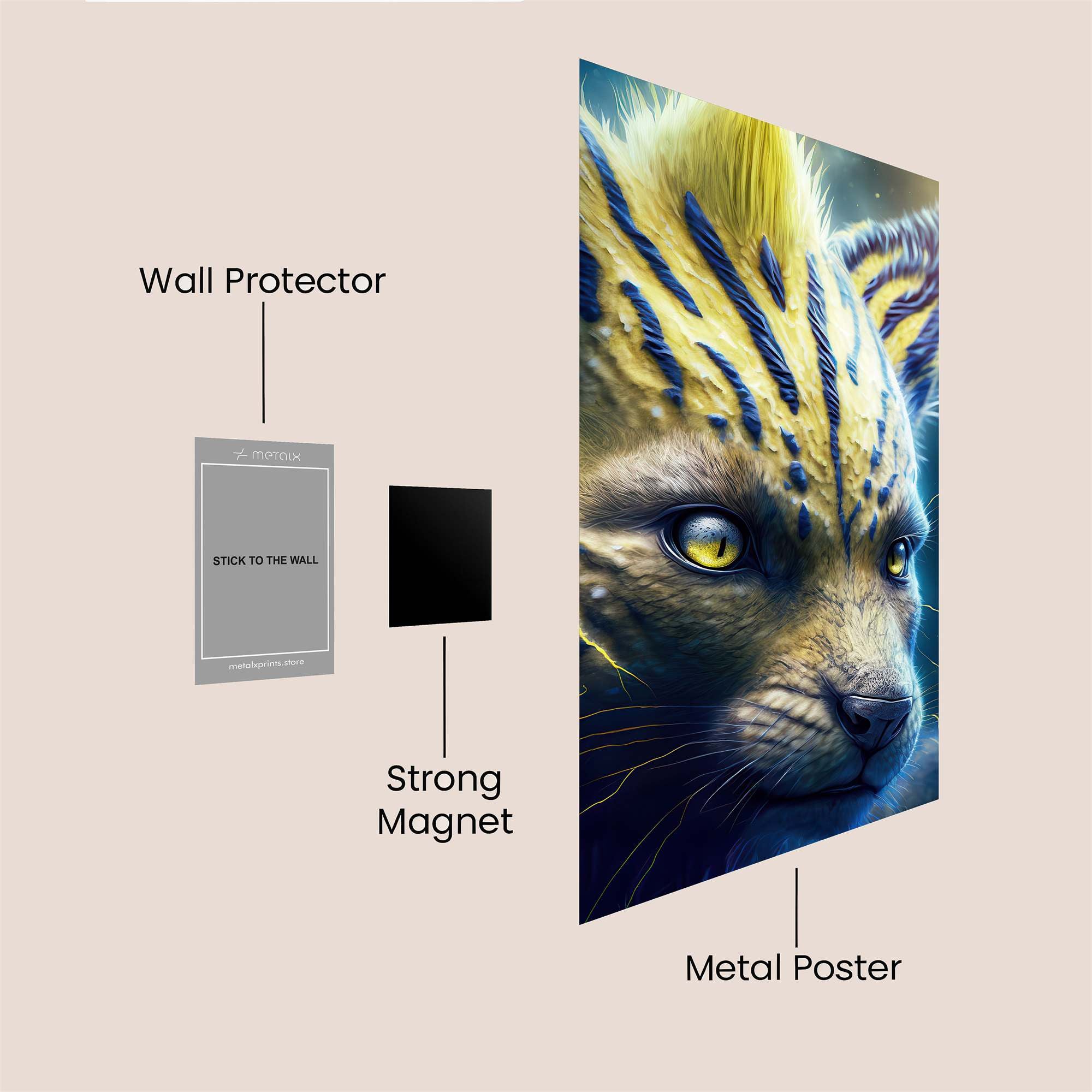 Electric Majesty Safe Wall Magnetic / M