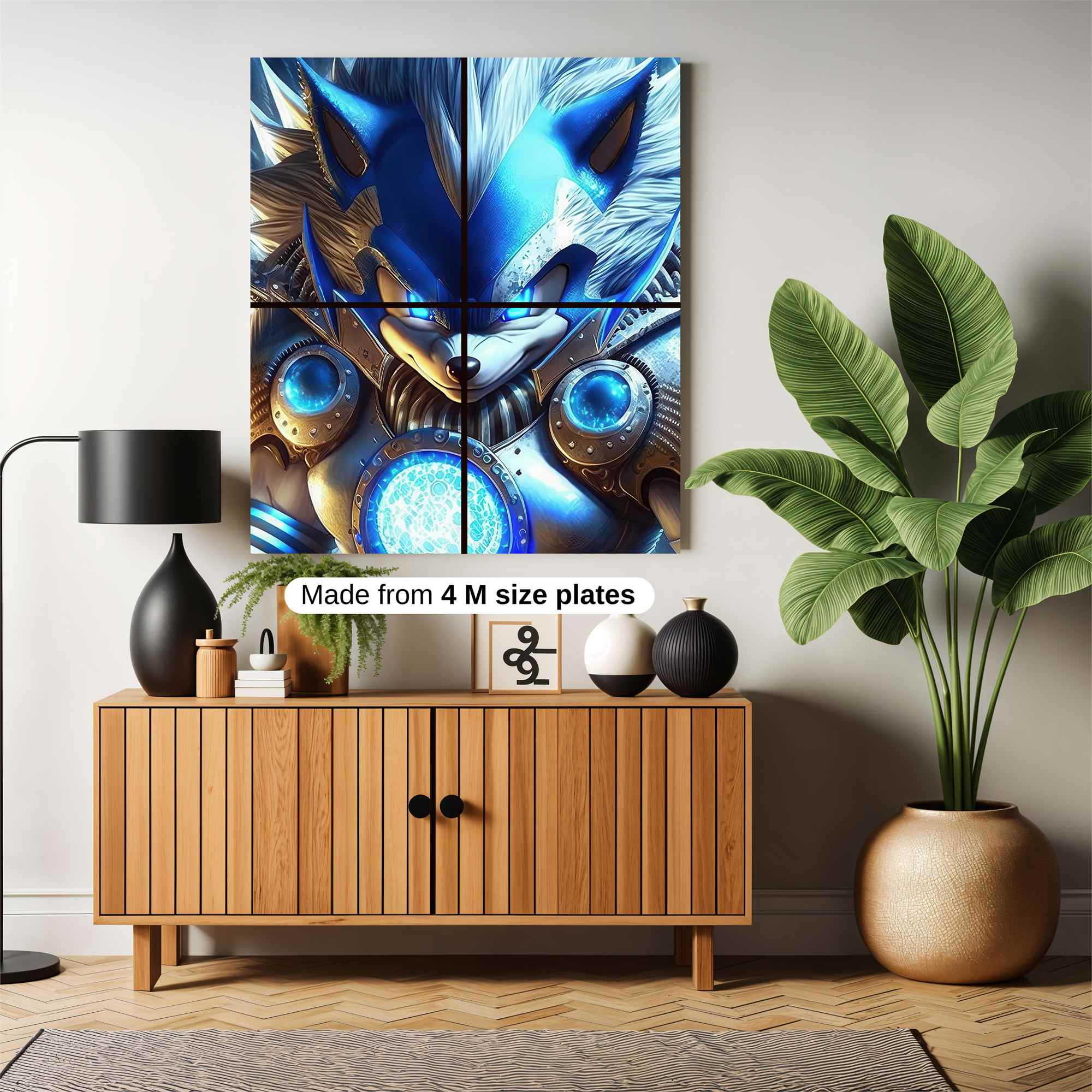 Sonic Celestial Safe Wall Magnetic / M