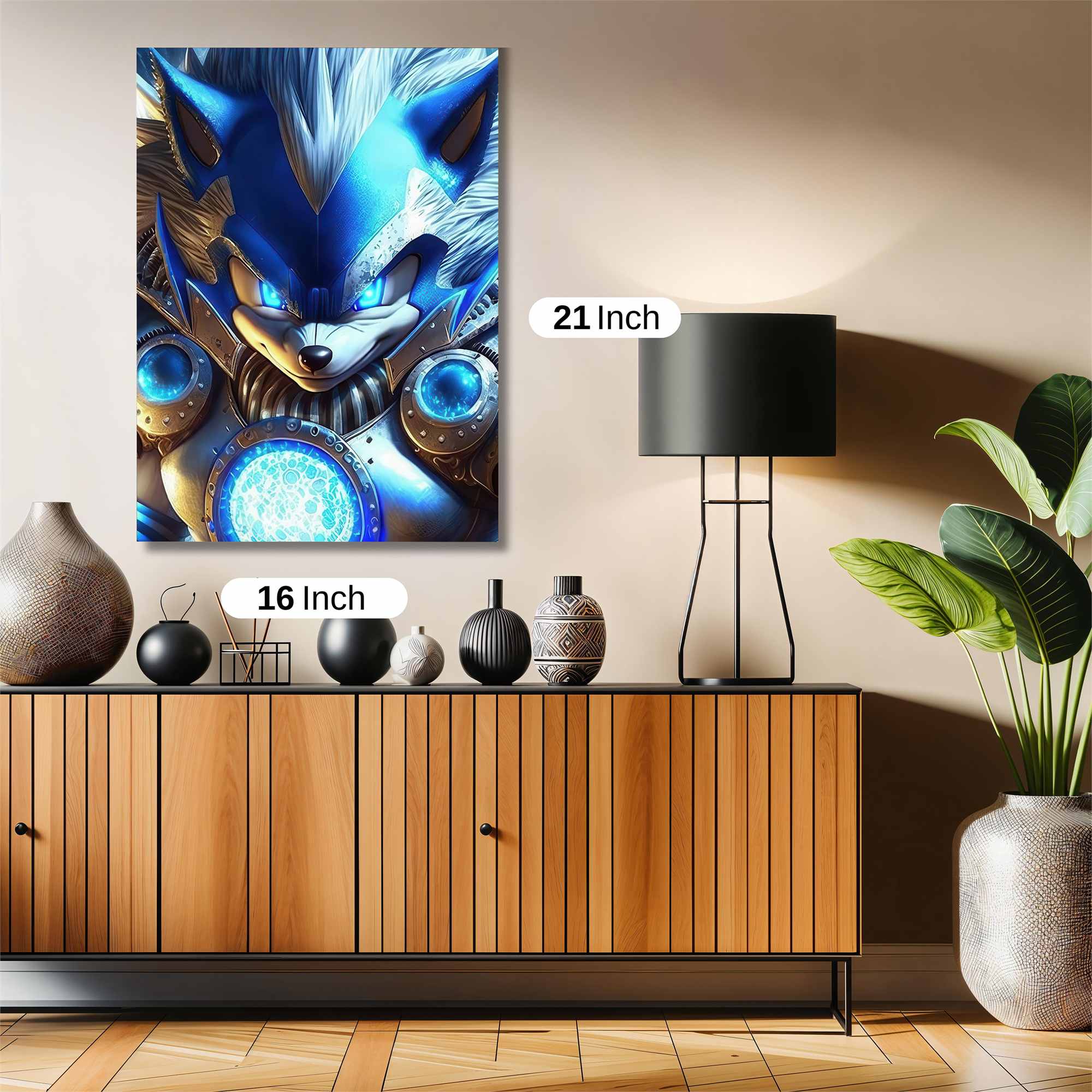 Sonic Celestial Safe Wall Magnetic / M