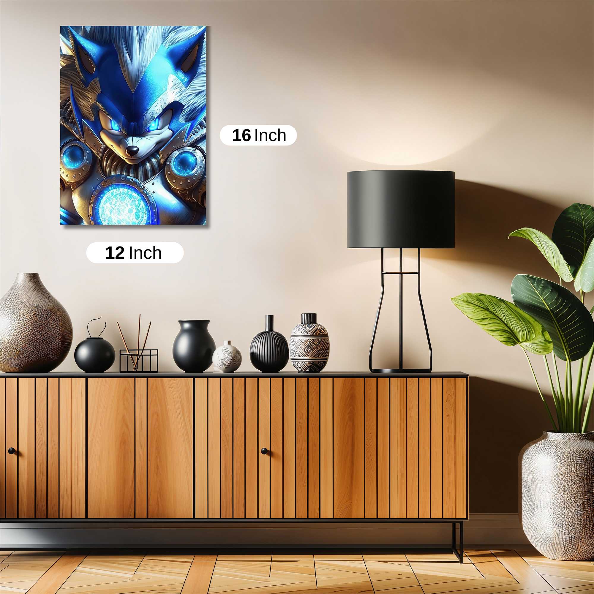 Sonic Celestial Safe Wall Magnetic / M