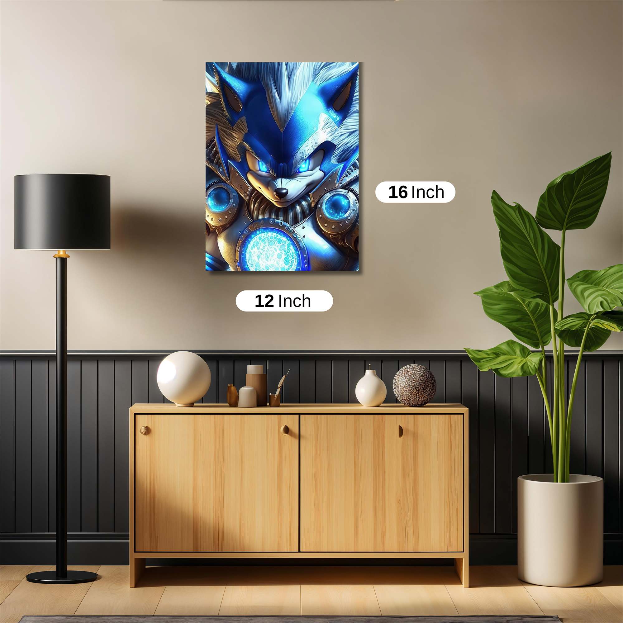 Sonic Celestial Safe Wall Magnetic / M