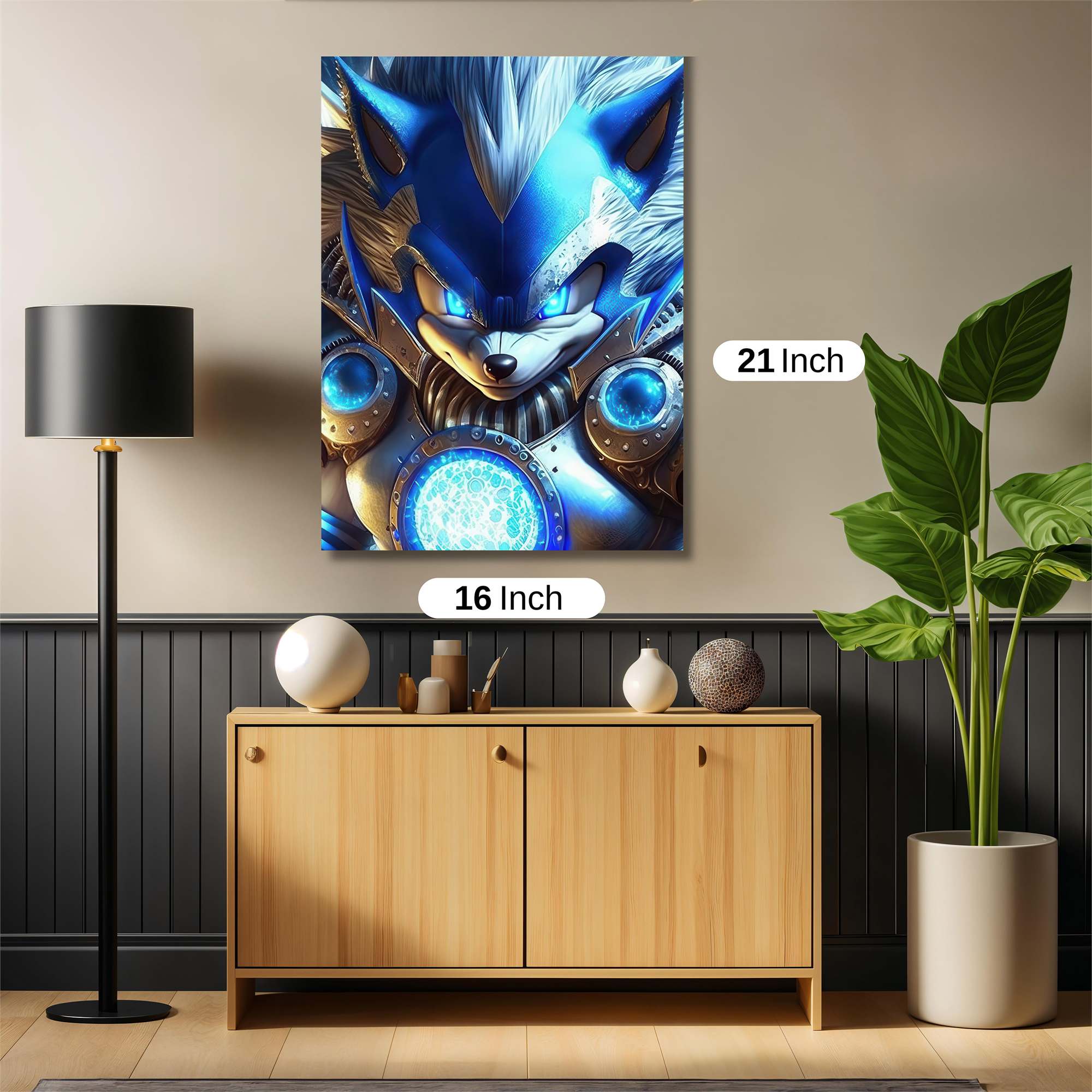 Sonic Celestial Safe Wall Magnetic / M