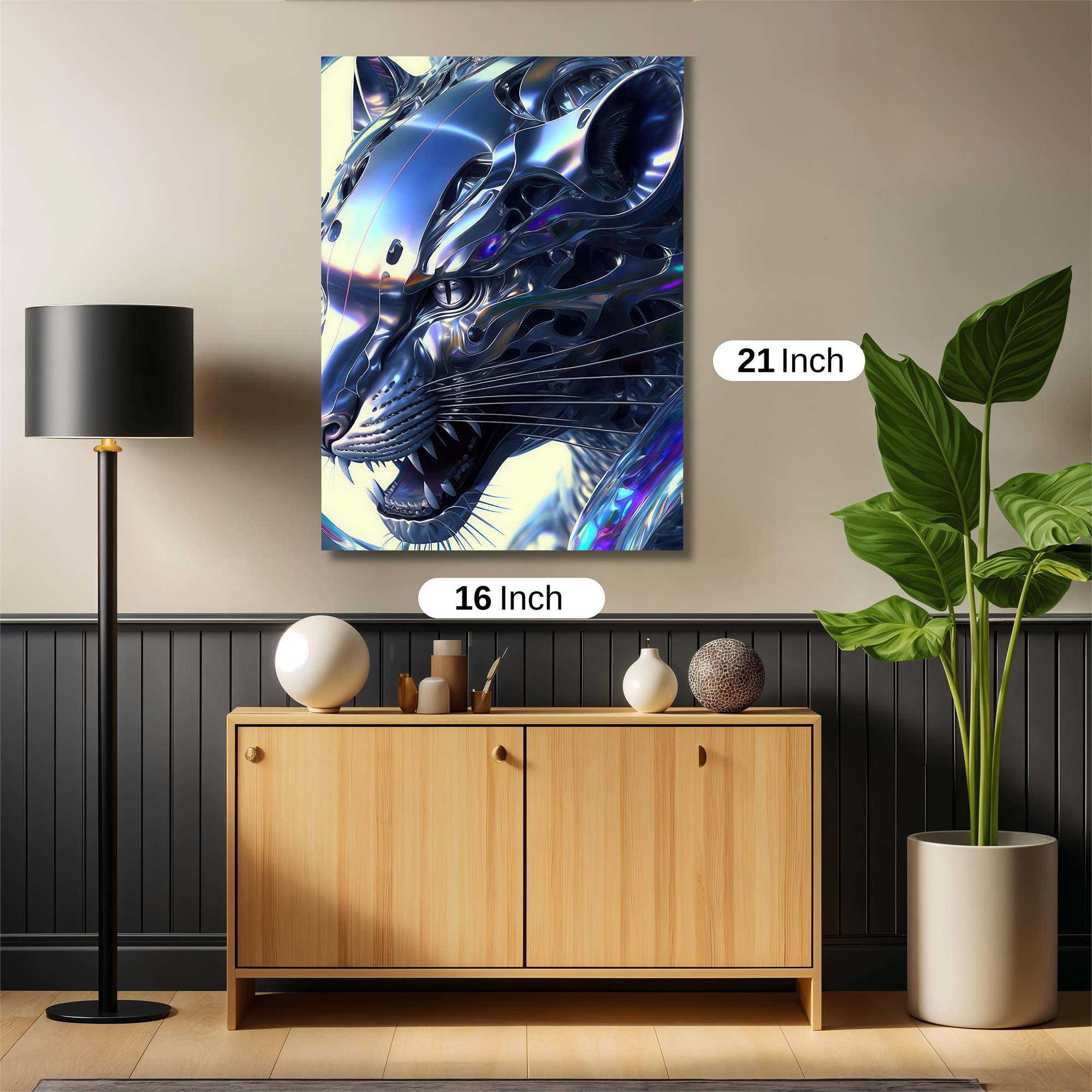 Cyber Fury Safe Wall Magnetic / M