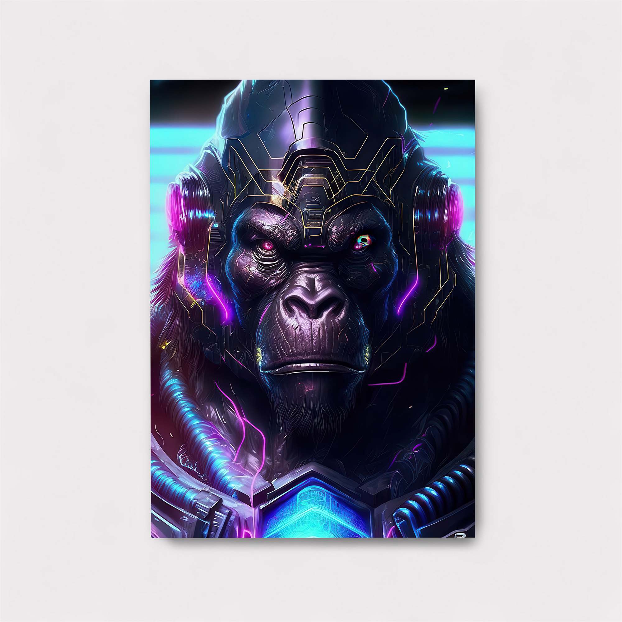 Gorilla Cyberpunk Safe Wall Magnetic / M