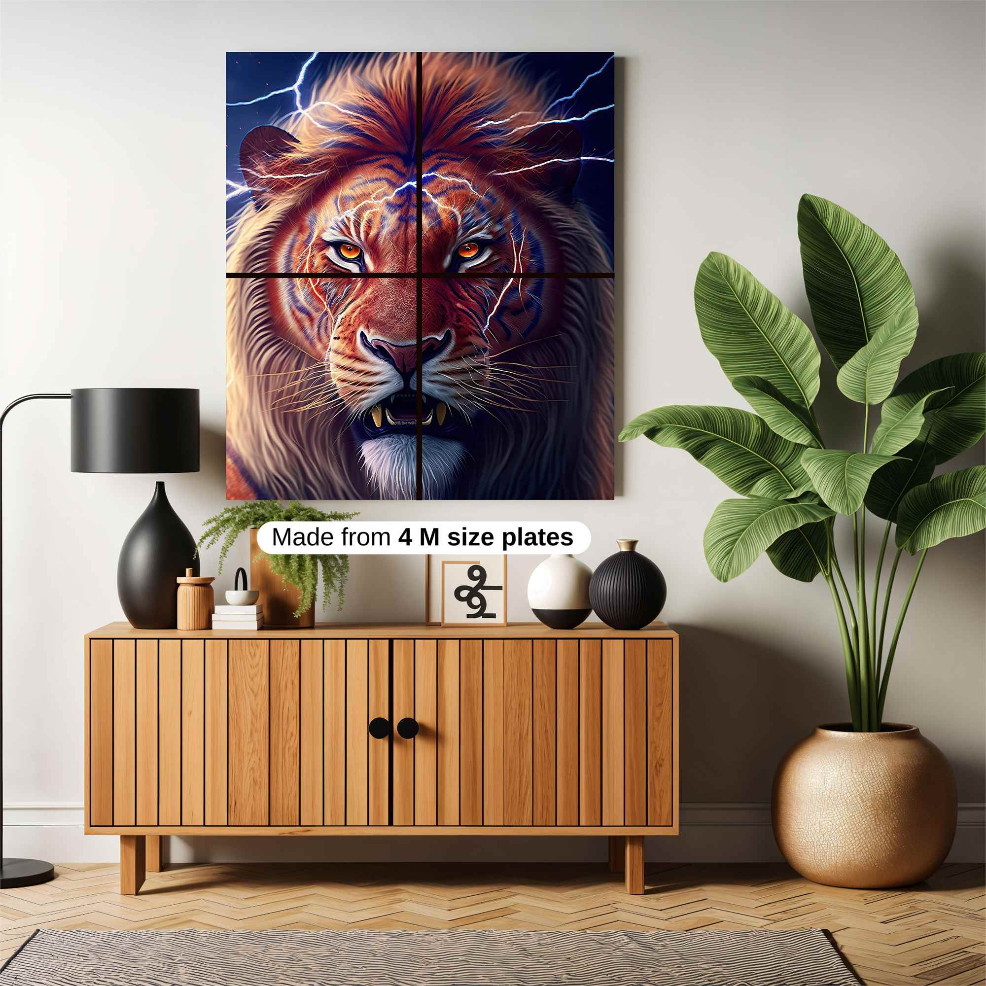 Lion Storm Safe Wall Magnetic / M