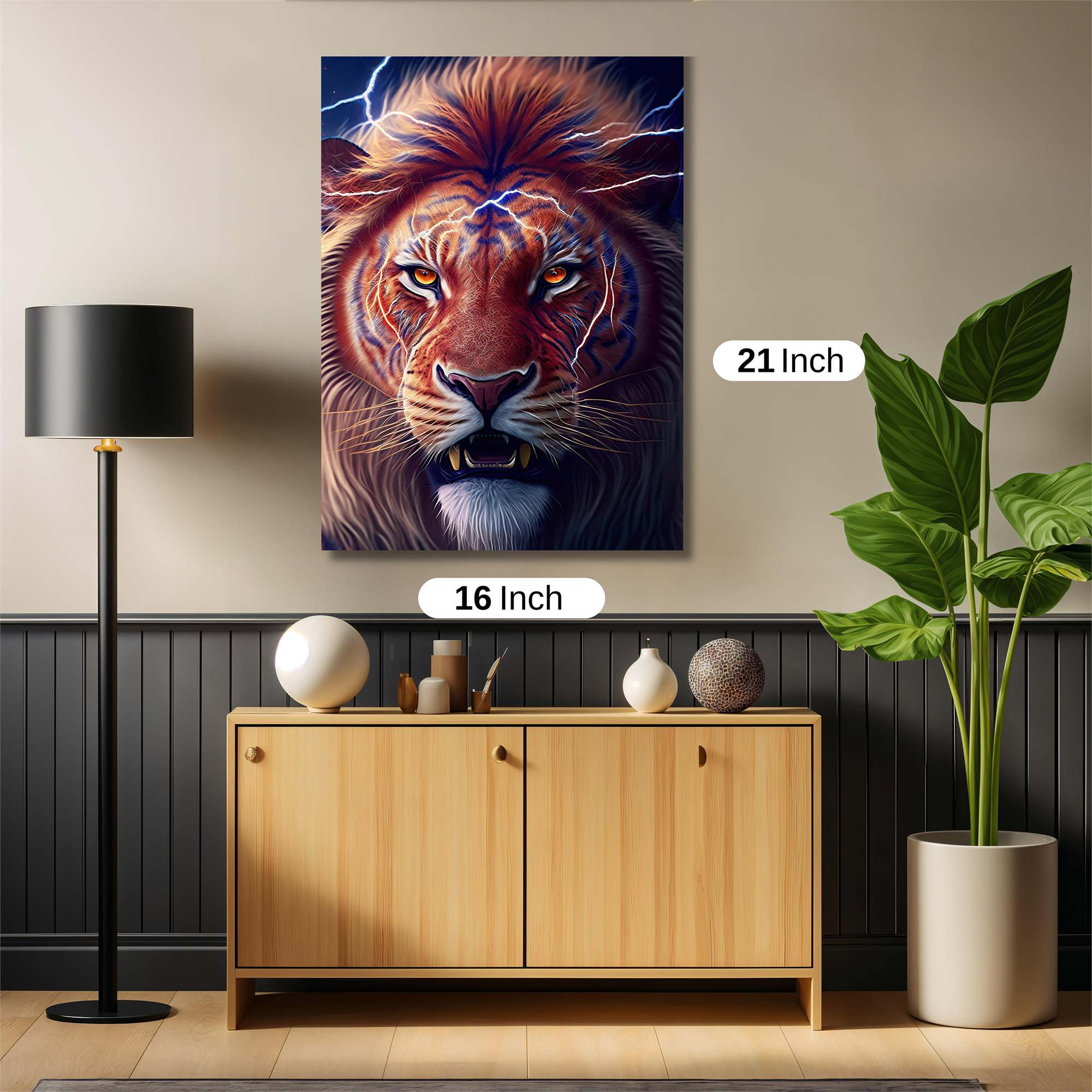 Lion Storm Safe Wall Magnetic / M
