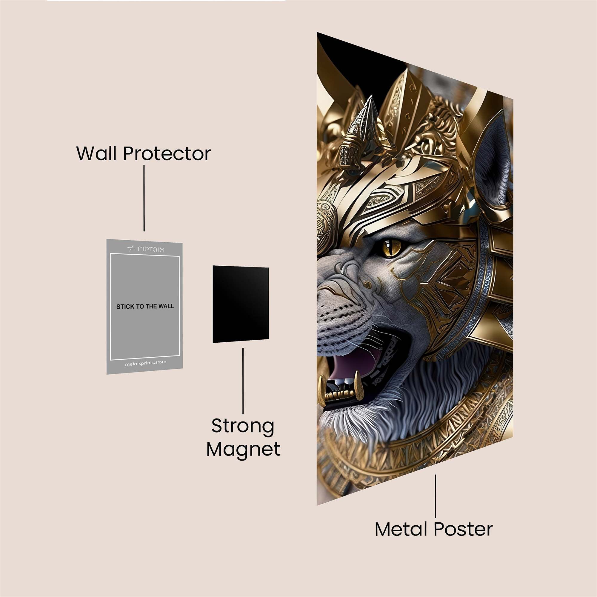 Regal Fury Safe Wall Magnetic / M