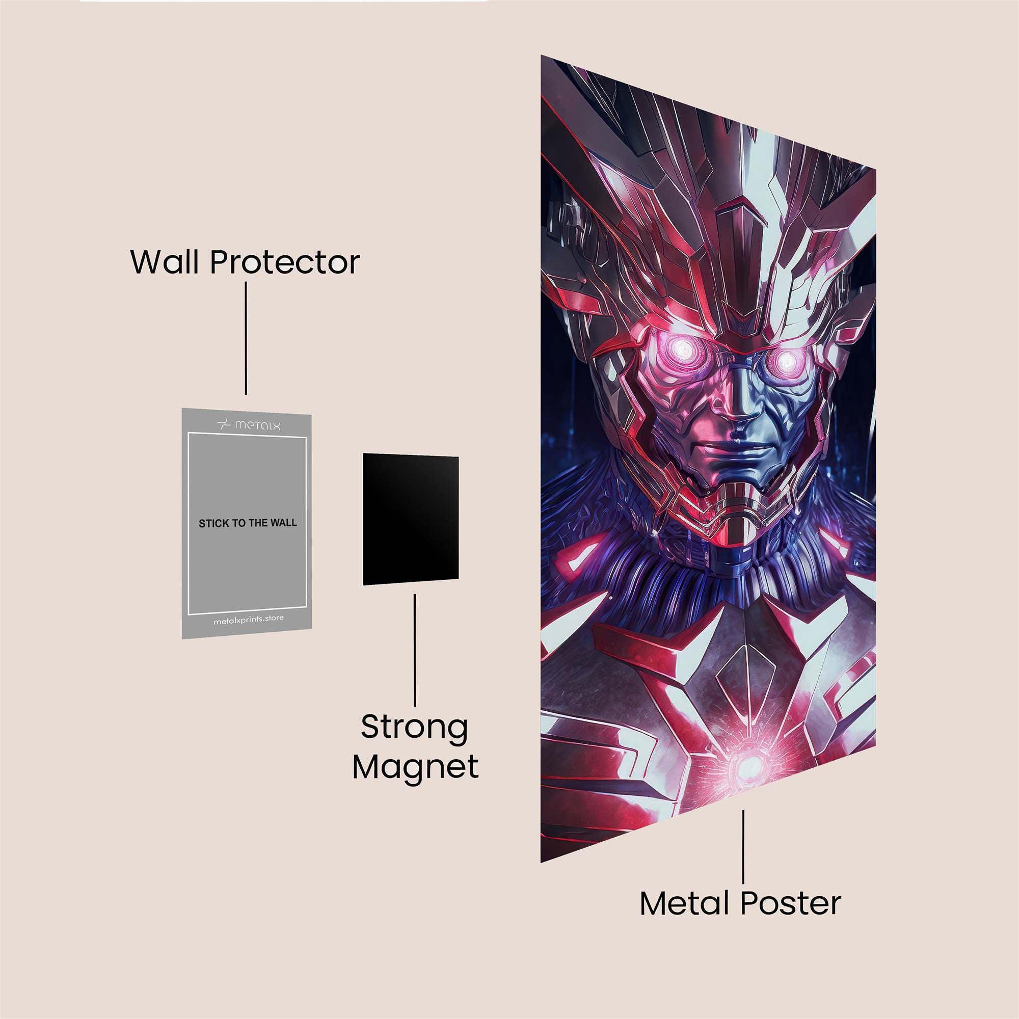 Ultron Enigma Safe Wall Magnetic / M