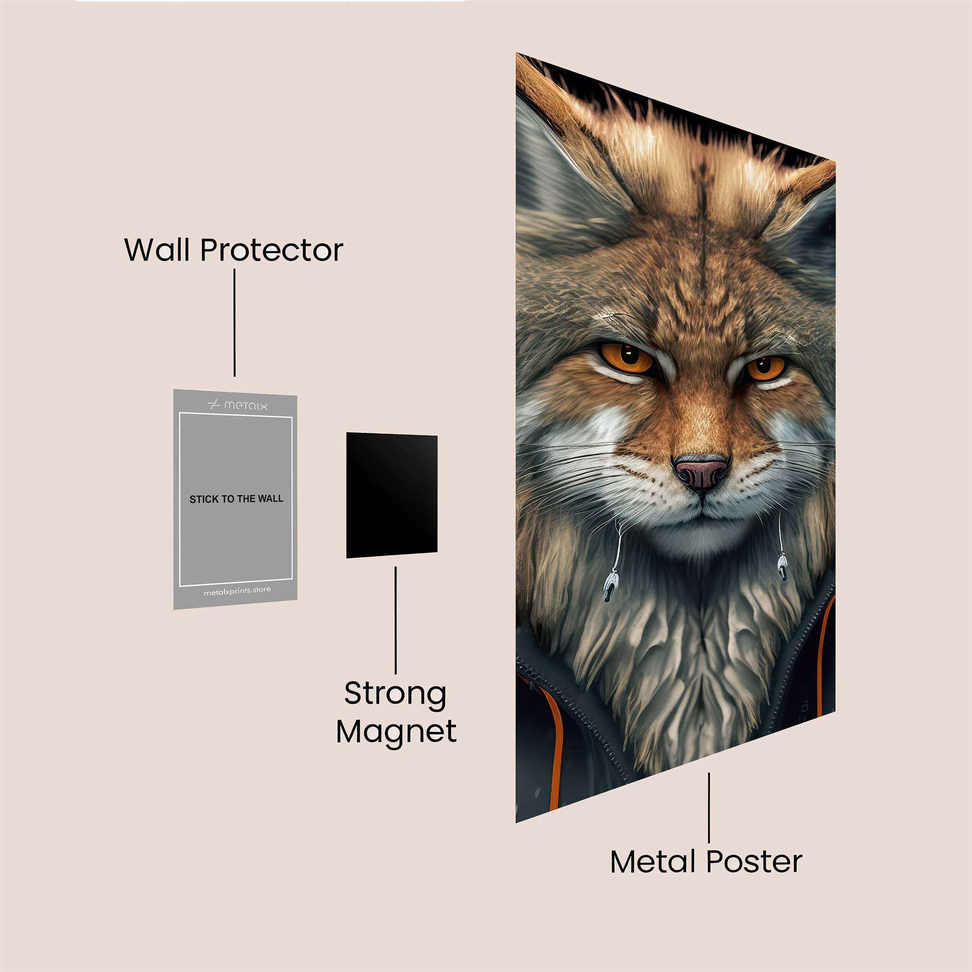 Fox Regal Safe Wall Magnetic / M