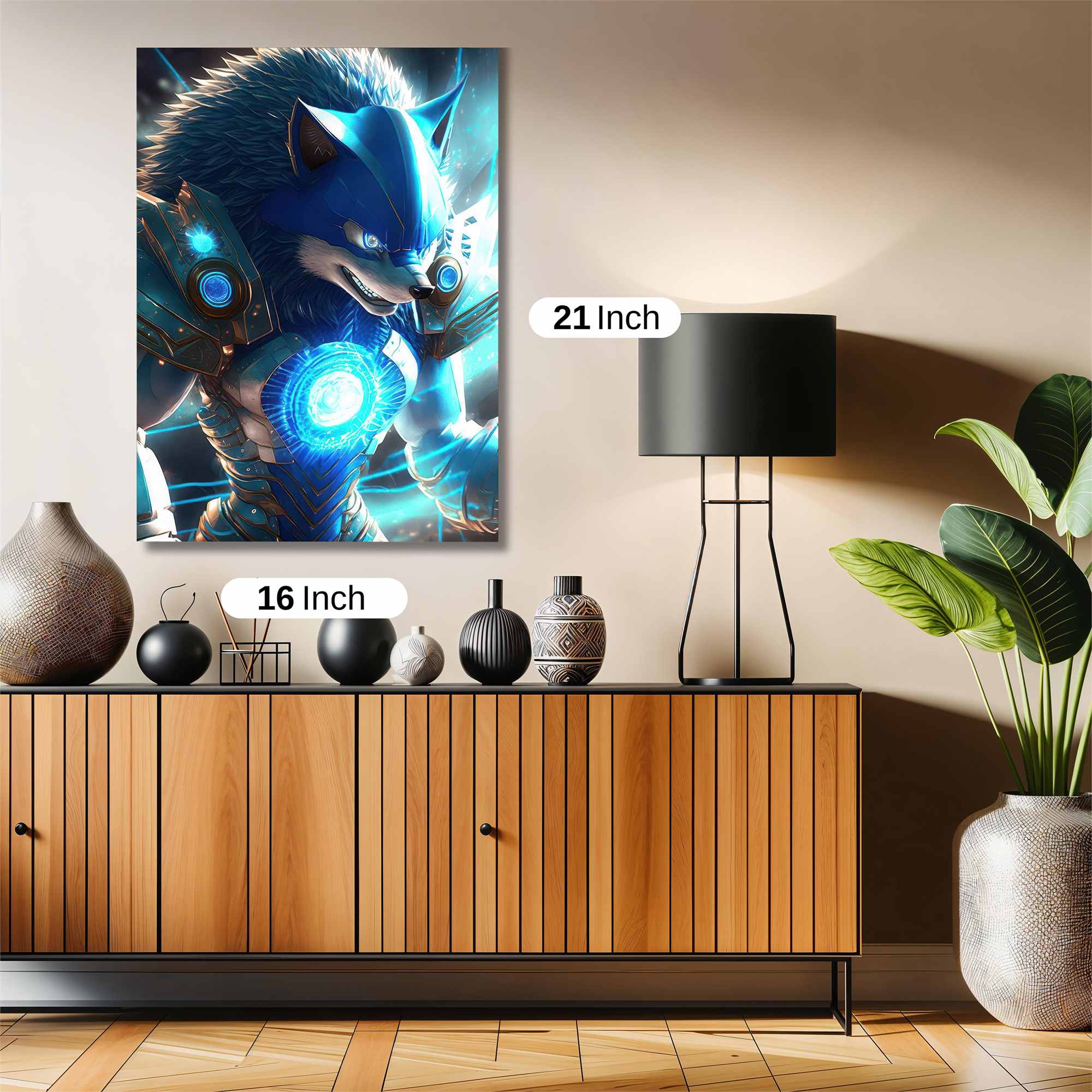 Sonic Radiance Safe Wall Magnetic / M