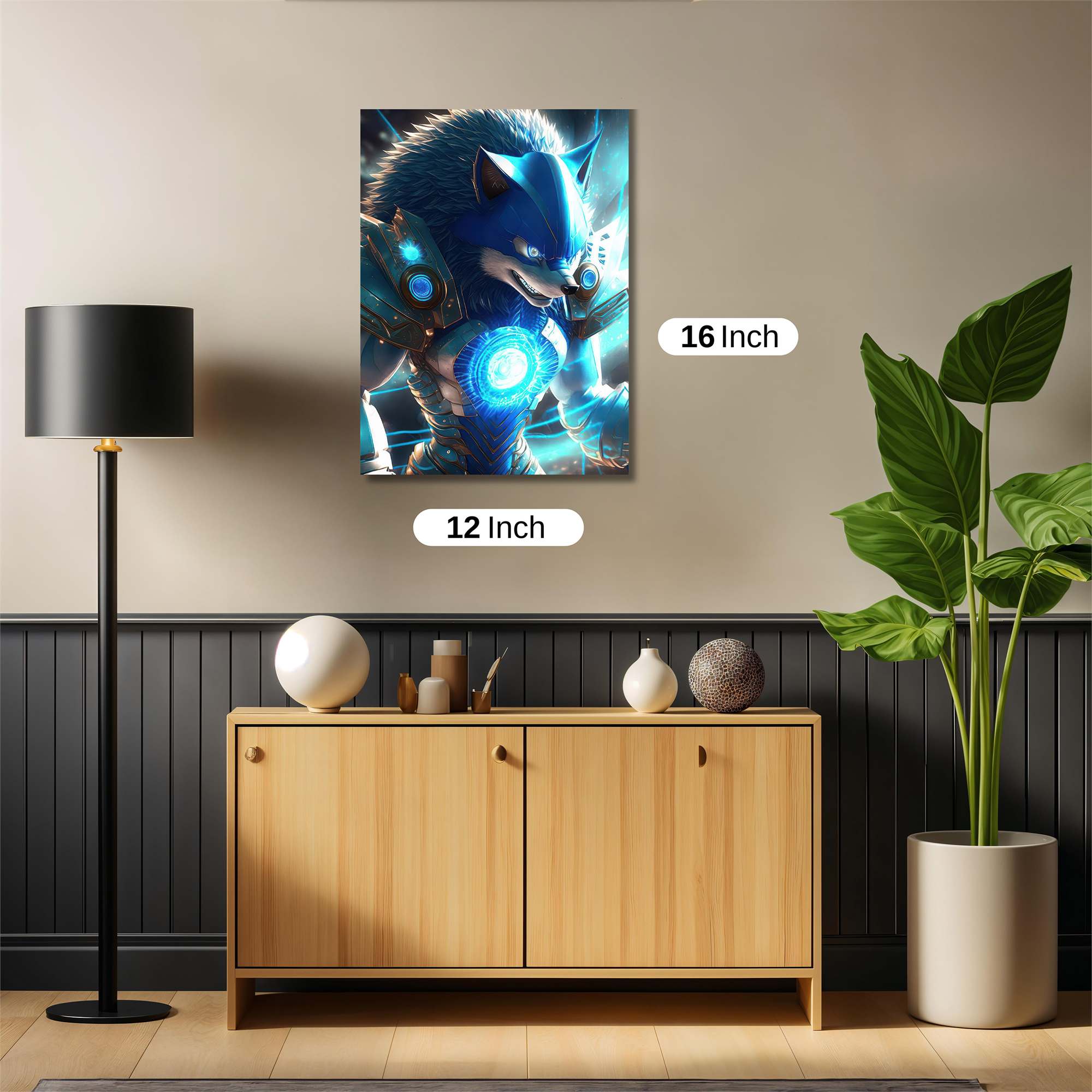 Sonic Radiance Safe Wall Magnetic / M