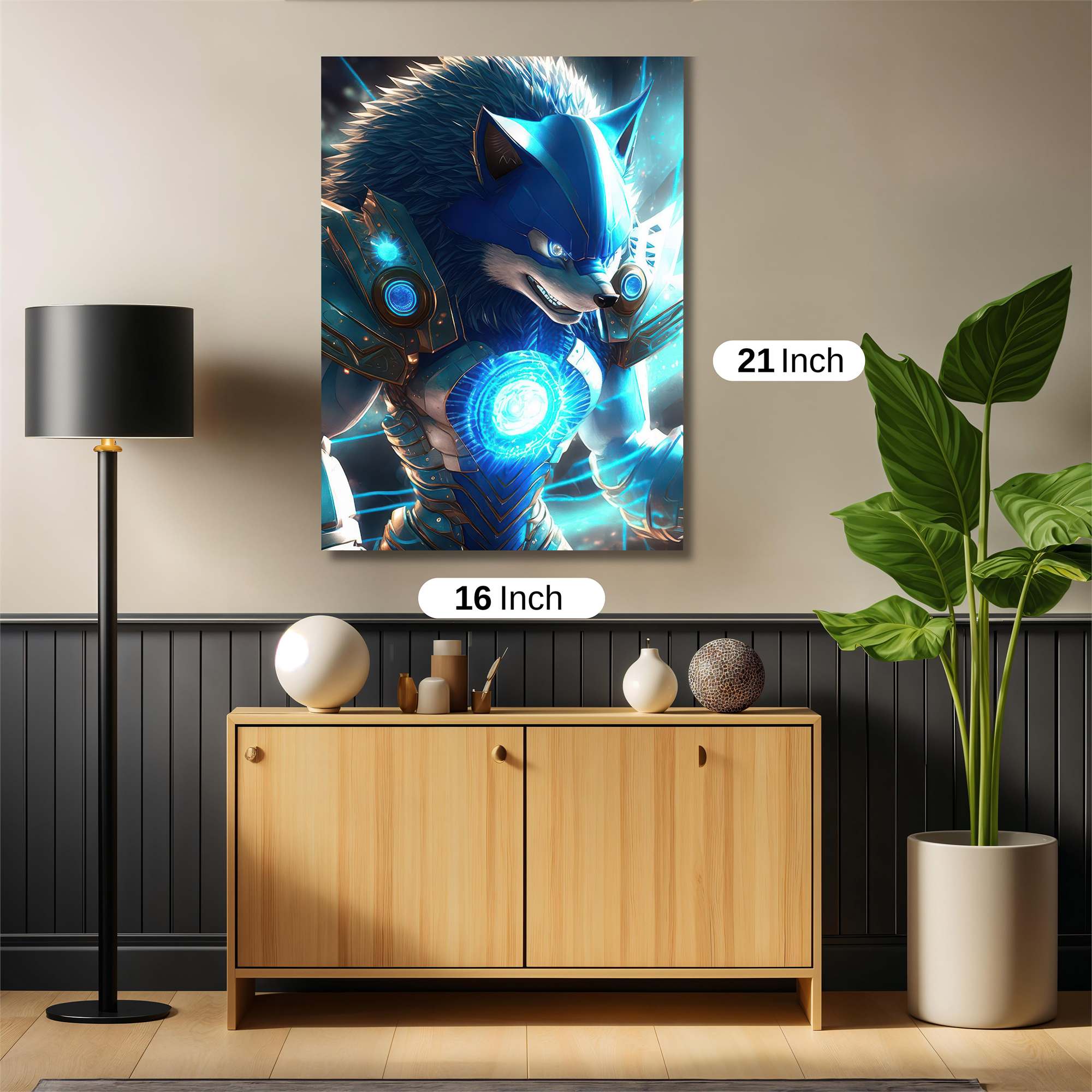 Sonic Radiance Safe Wall Magnetic / M