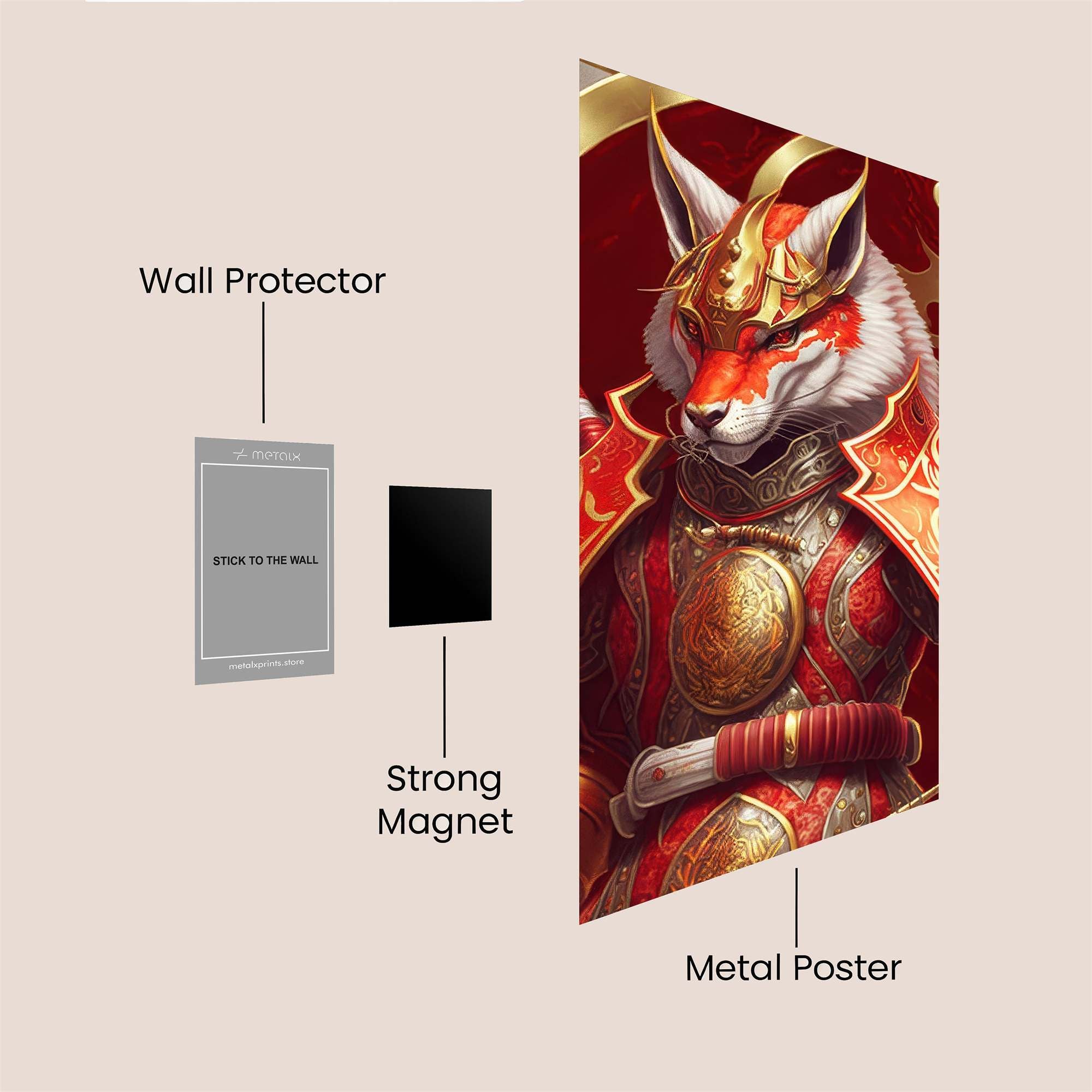 Kitsune Valor Safe Wall Magnetic / M