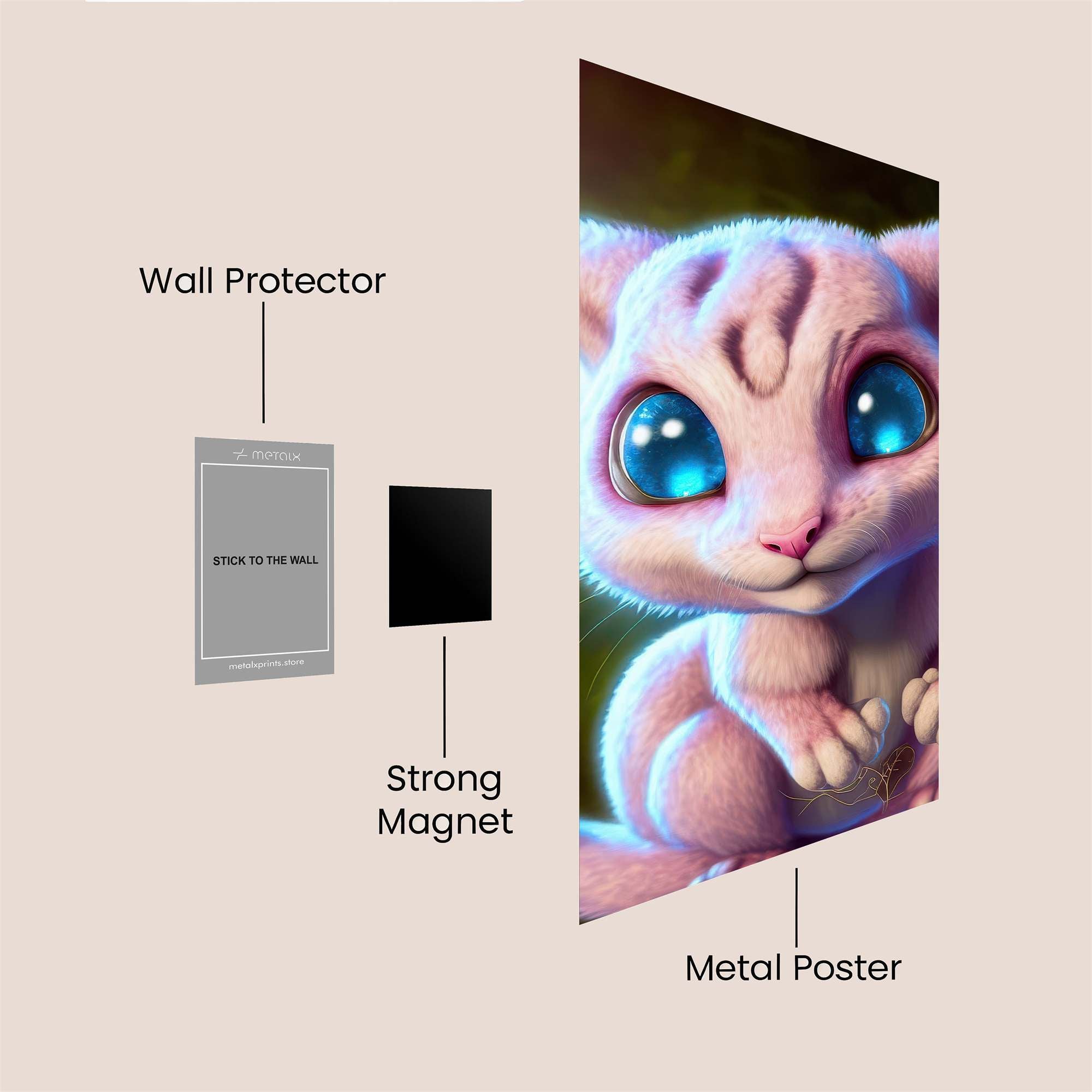 Mew Radiant Safe Wall Magnetic / M