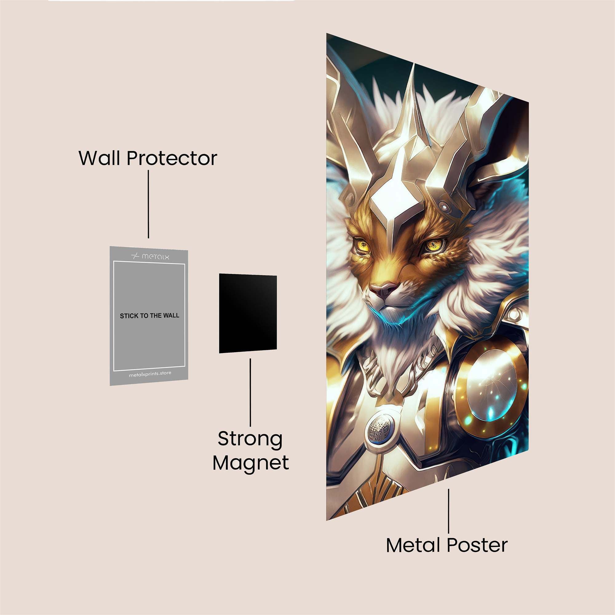 Lunar Majesty Safe Wall Magnetic / M