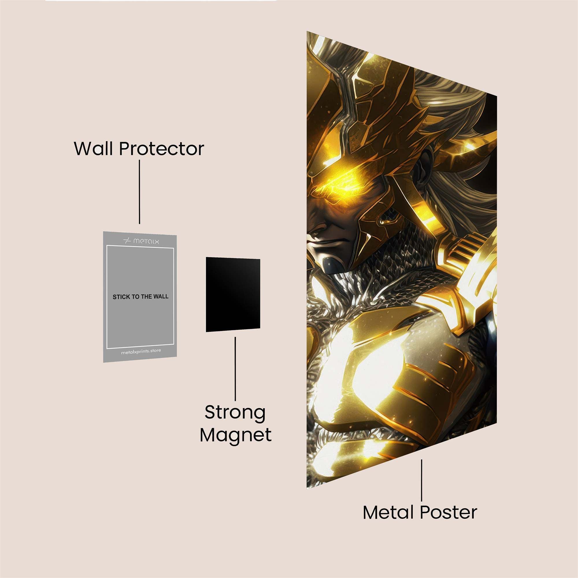 Frieza Majestic Safe Wall Magnetic / M