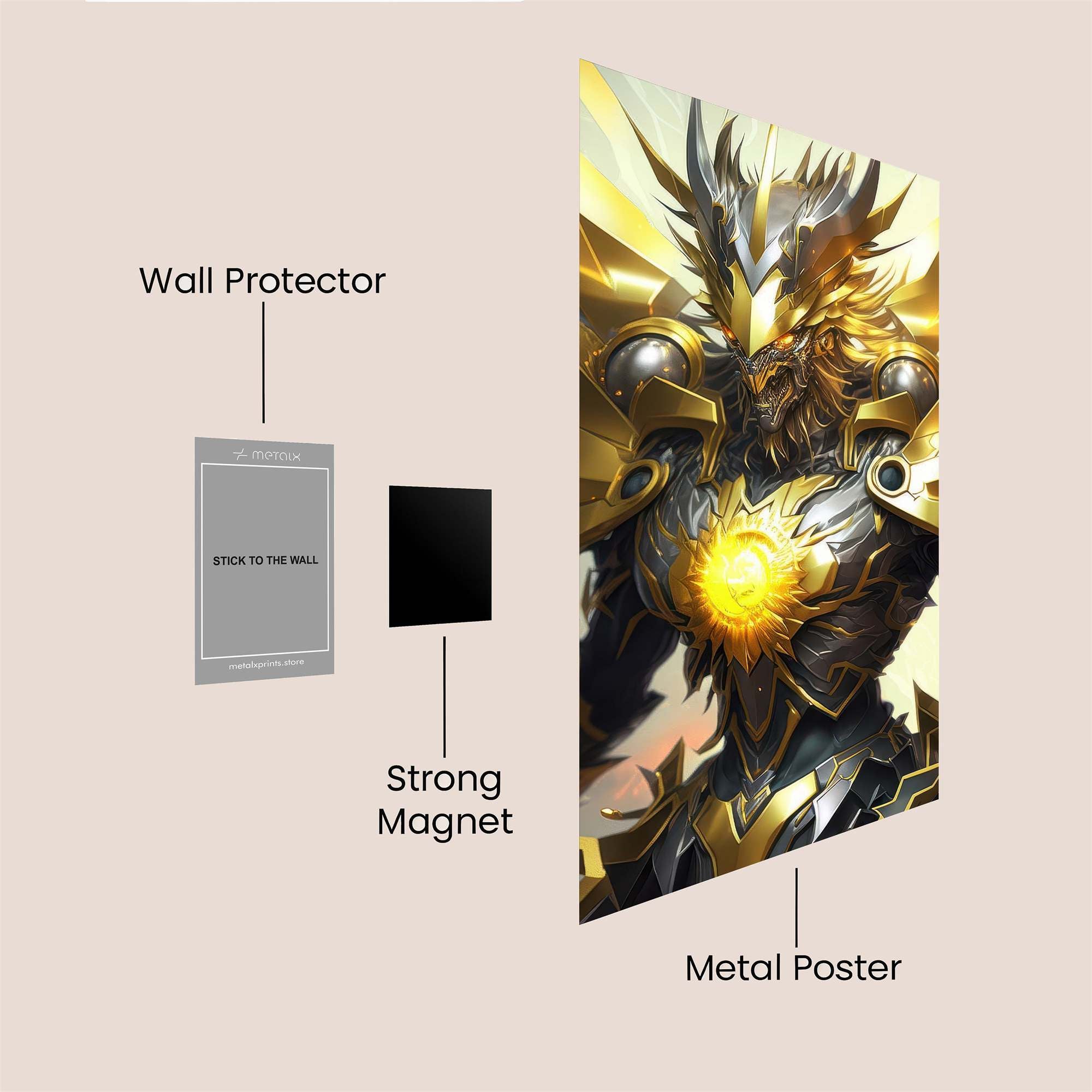 Sun Guardian Safe Wall Magnetic / M