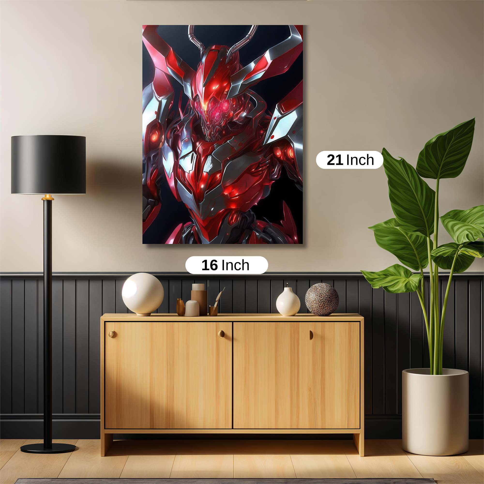 Demon Fury Safe Wall Magnetic / M