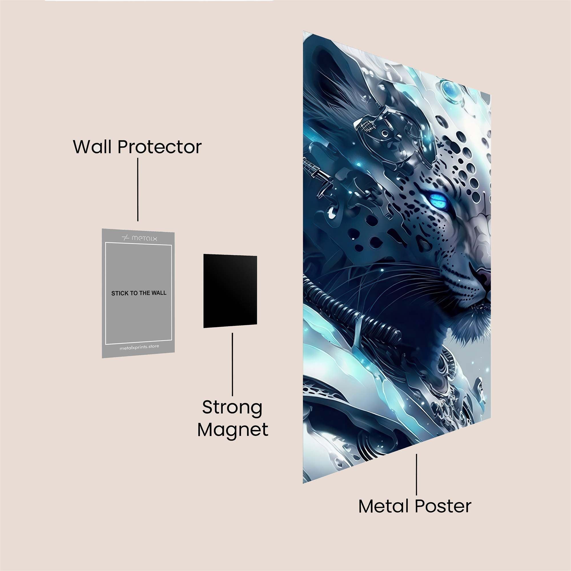FrostGuardian Safe Wall Magnetic / M