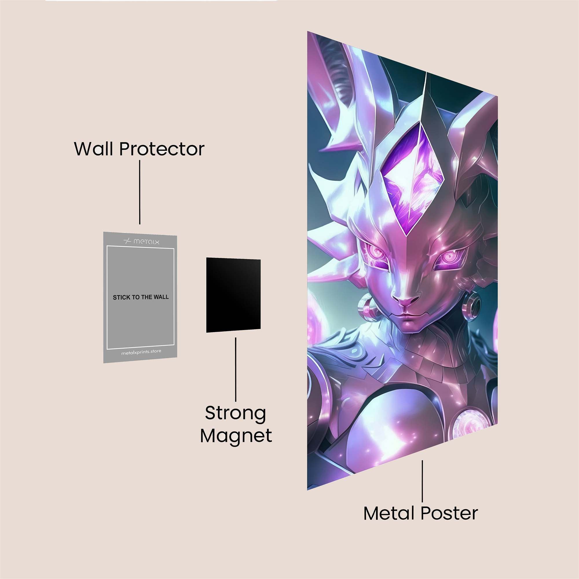 Android Enigma Safe Wall Magnetic / M