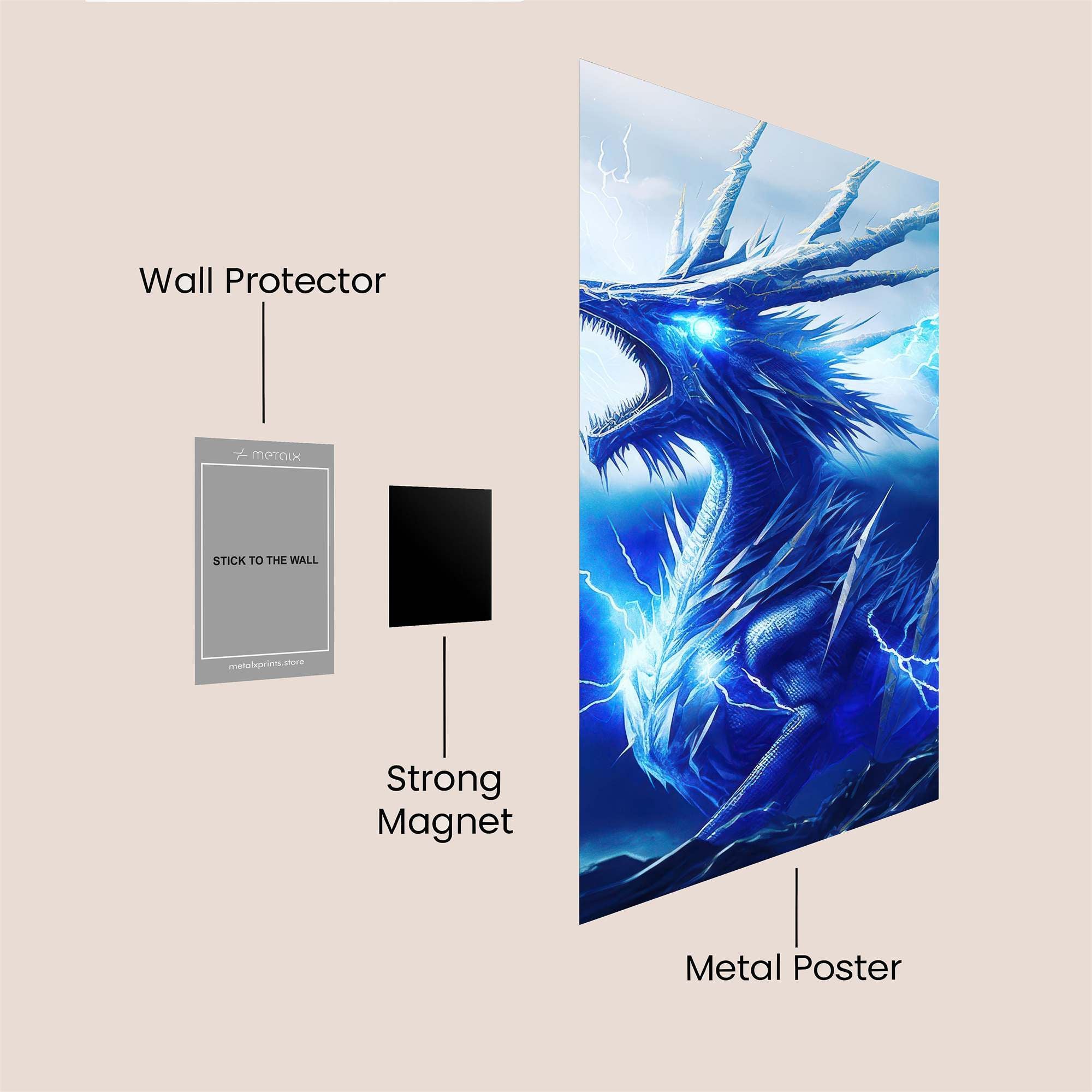 Thunder Majesty Safe Wall Magnetic / M