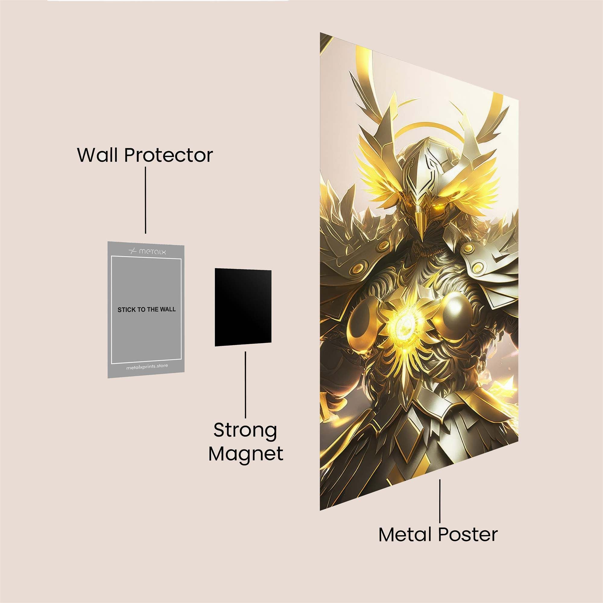 Phoenix Radiant Safe Wall Magnetic / M