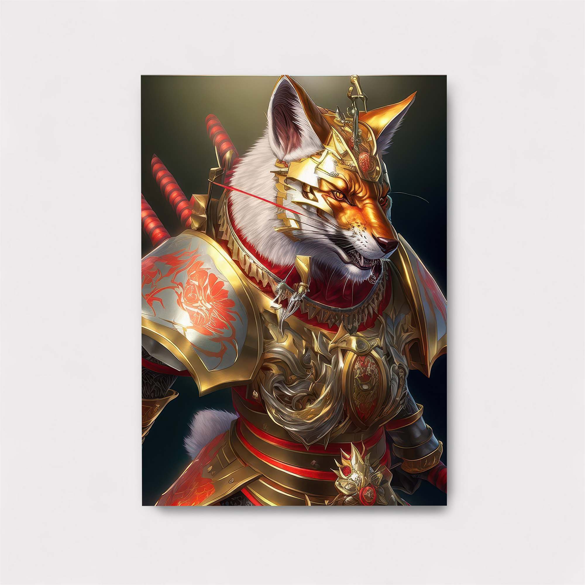 Samurai Fox Safe Wall Magnetic / M