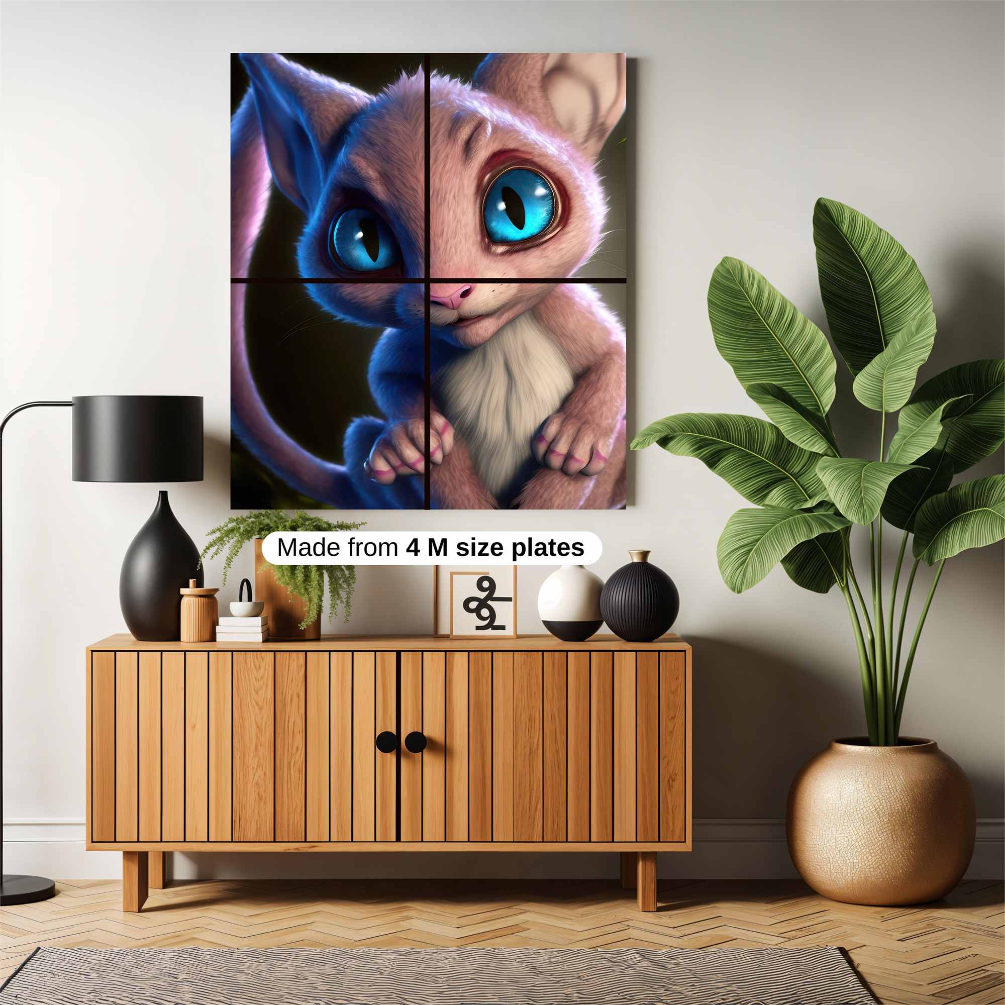 Mew Enchanting Safe Wall Magnetic / M