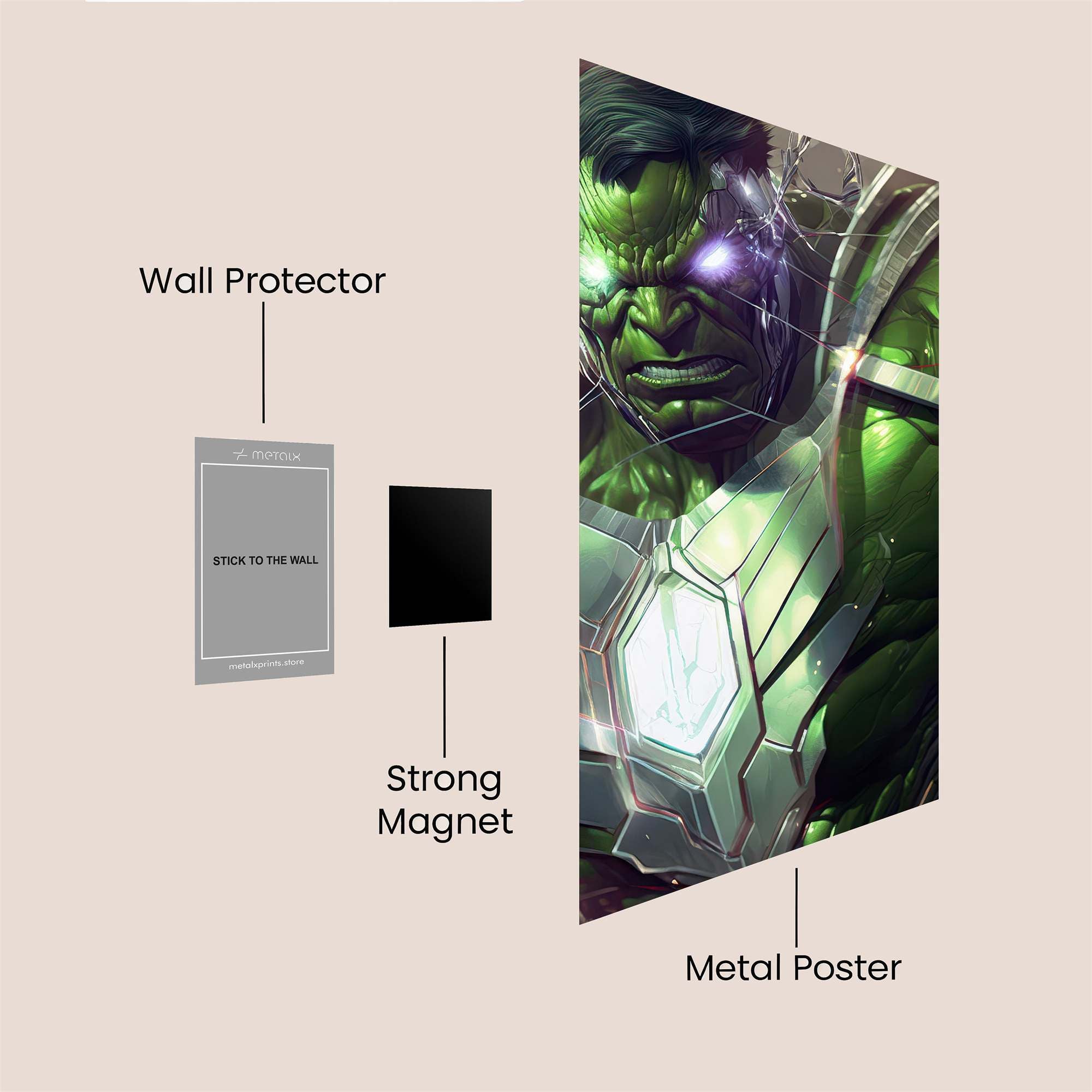 Hulk Quantum Safe Wall Magnetic / M