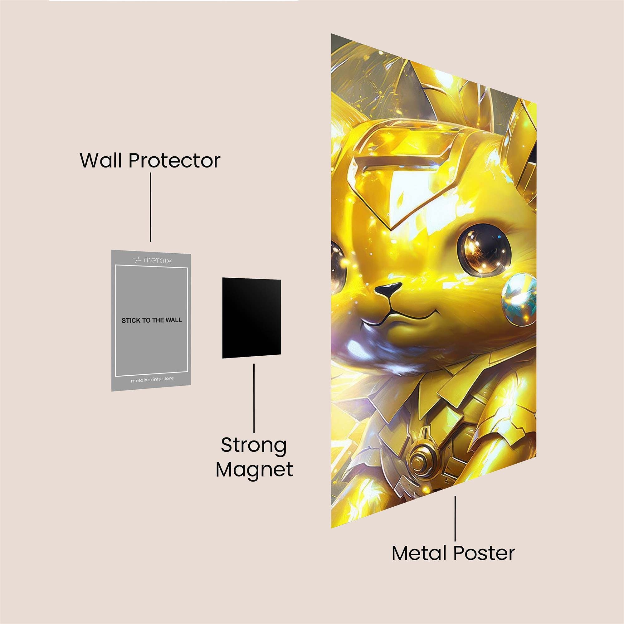 Jolteon Jubilee Safe Wall Magnetic / M